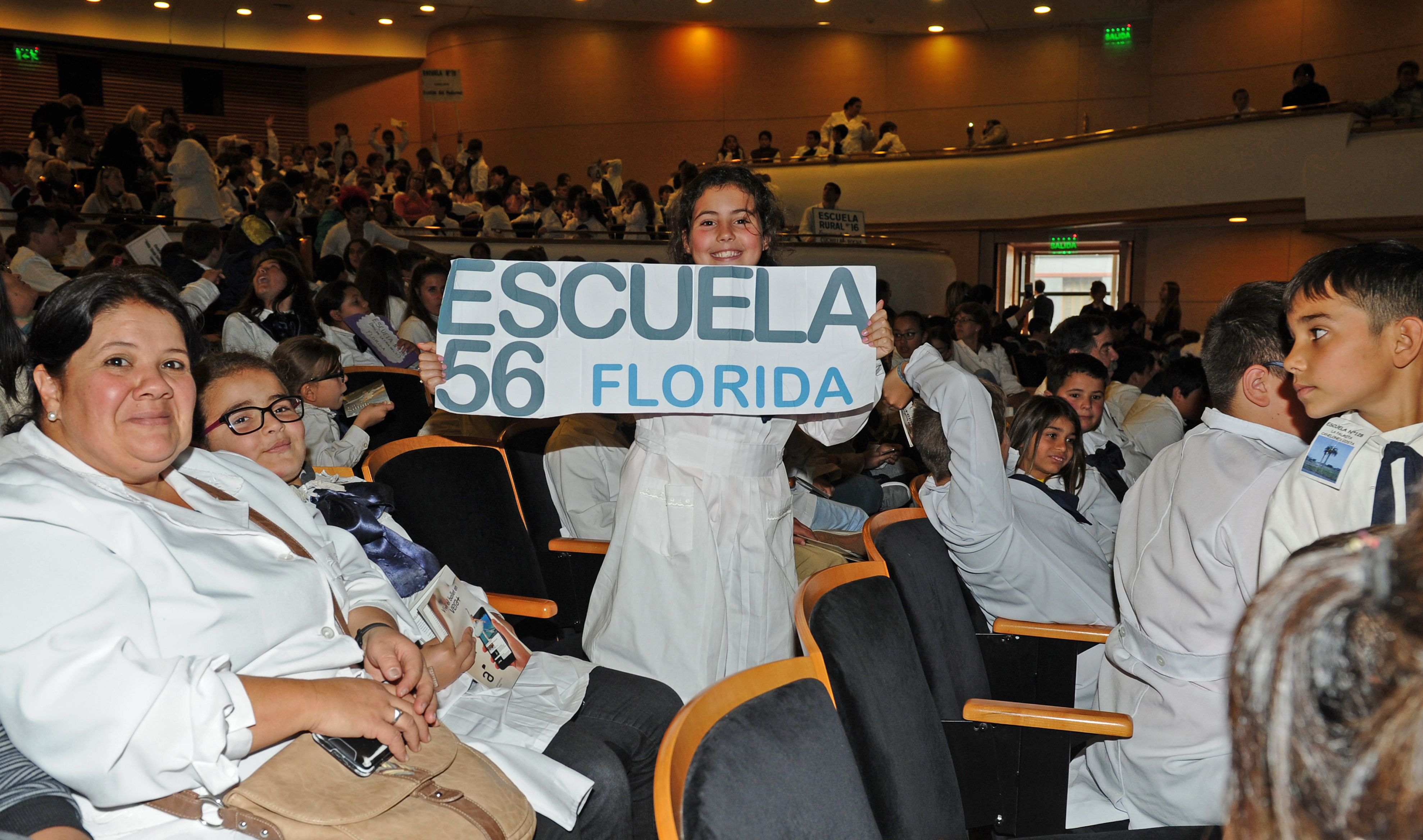 Alumnos de escuelas rurales asistieron a una función del Sodre