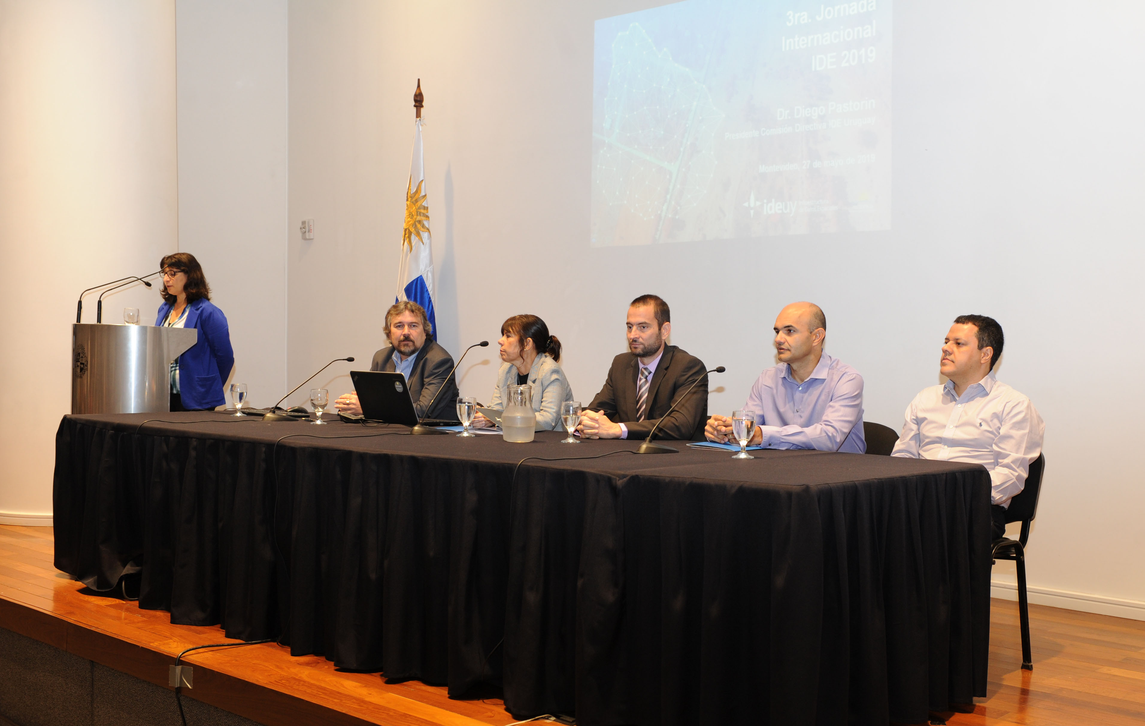 Diego Pastorín en la 3ª Jornada Internacional de Infraestructura de Datos Espaciales