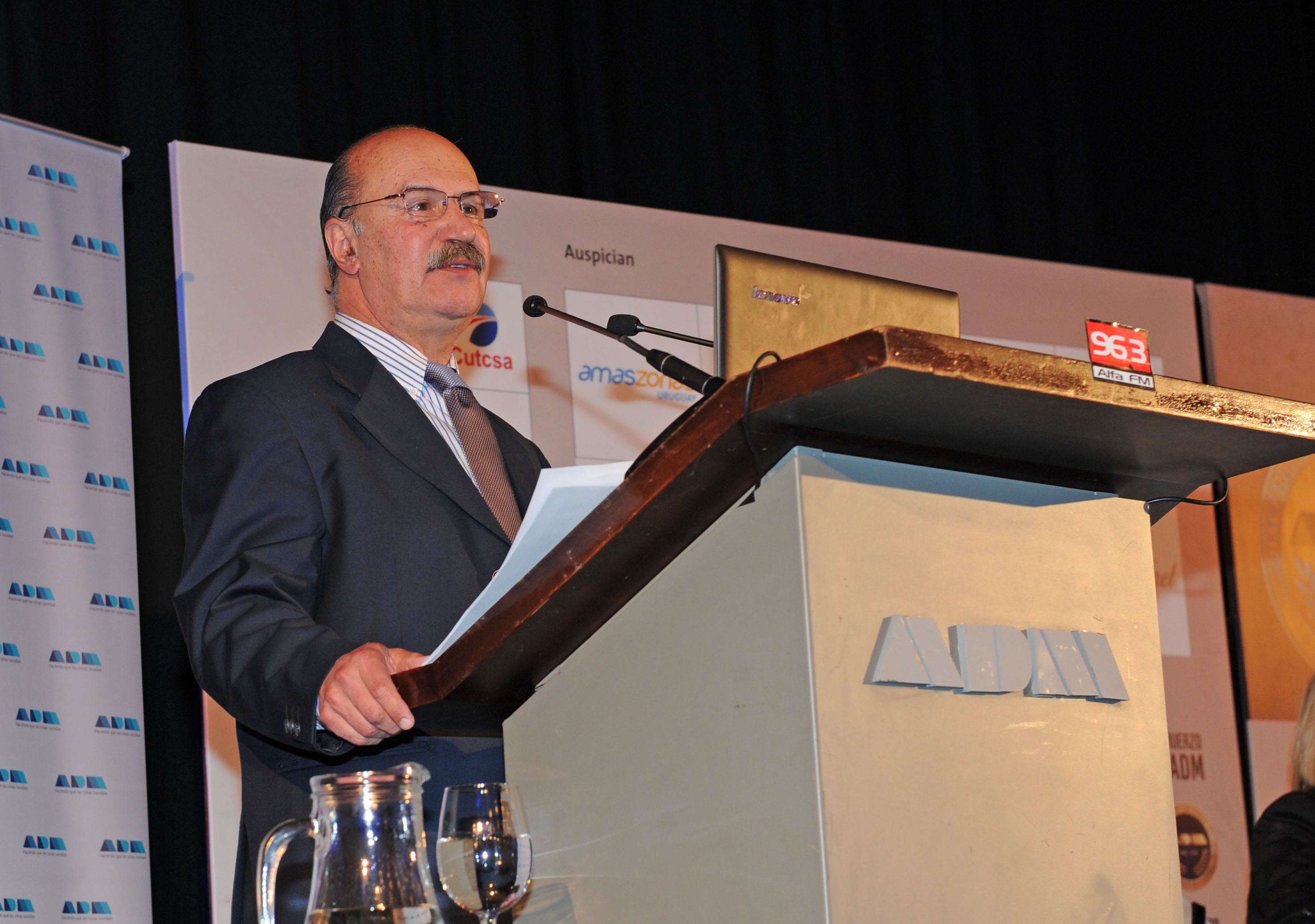 Presidente del Banco Central del Uruguay, Alberto Graña