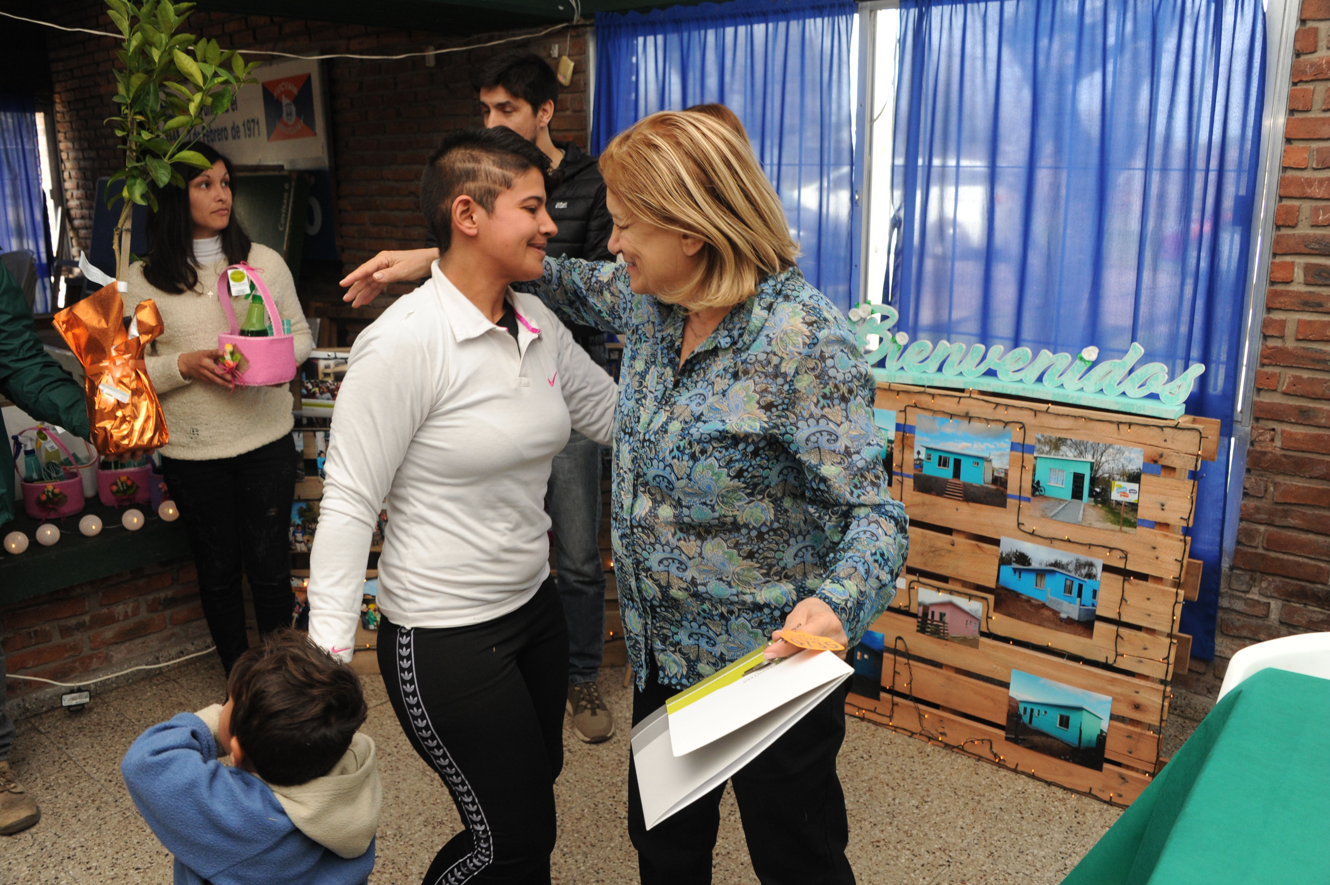 Acto de inauguración realizado en el salón de la cooperativa Covisan 6