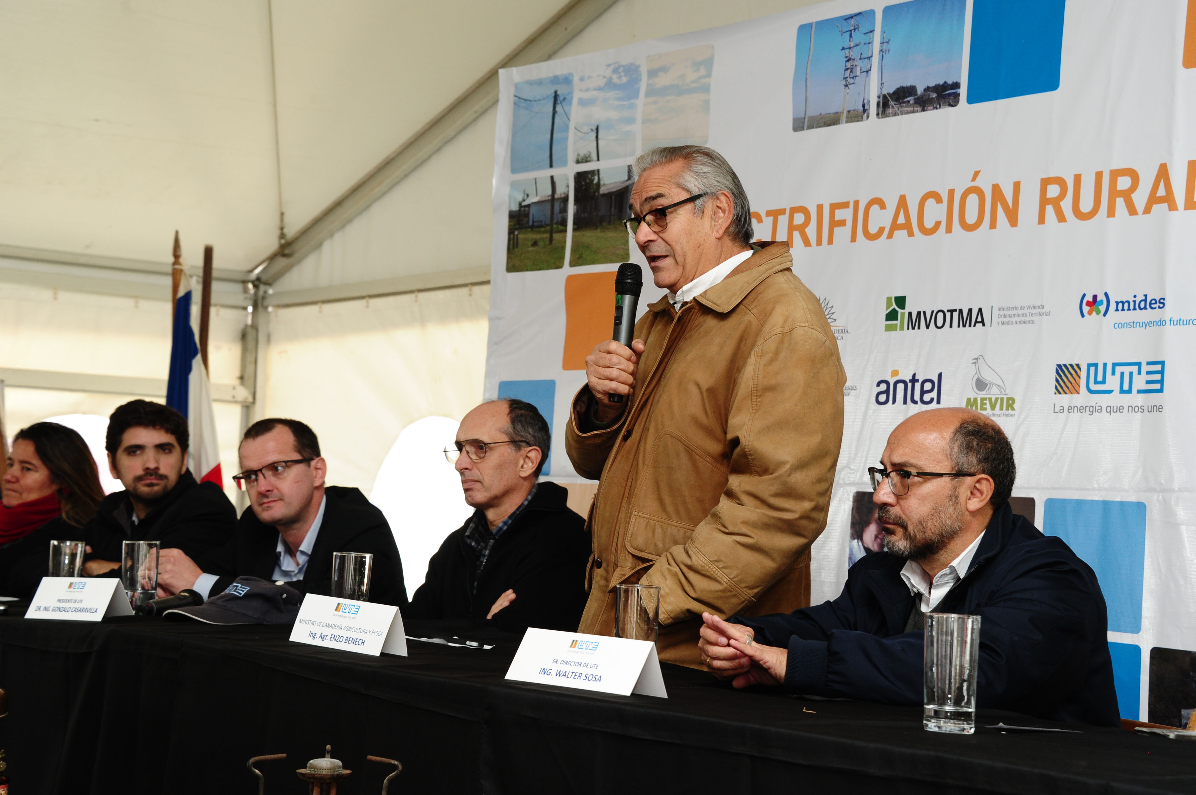 Ministro de Ganadería Agricultura y Pesca, Enzo Benech