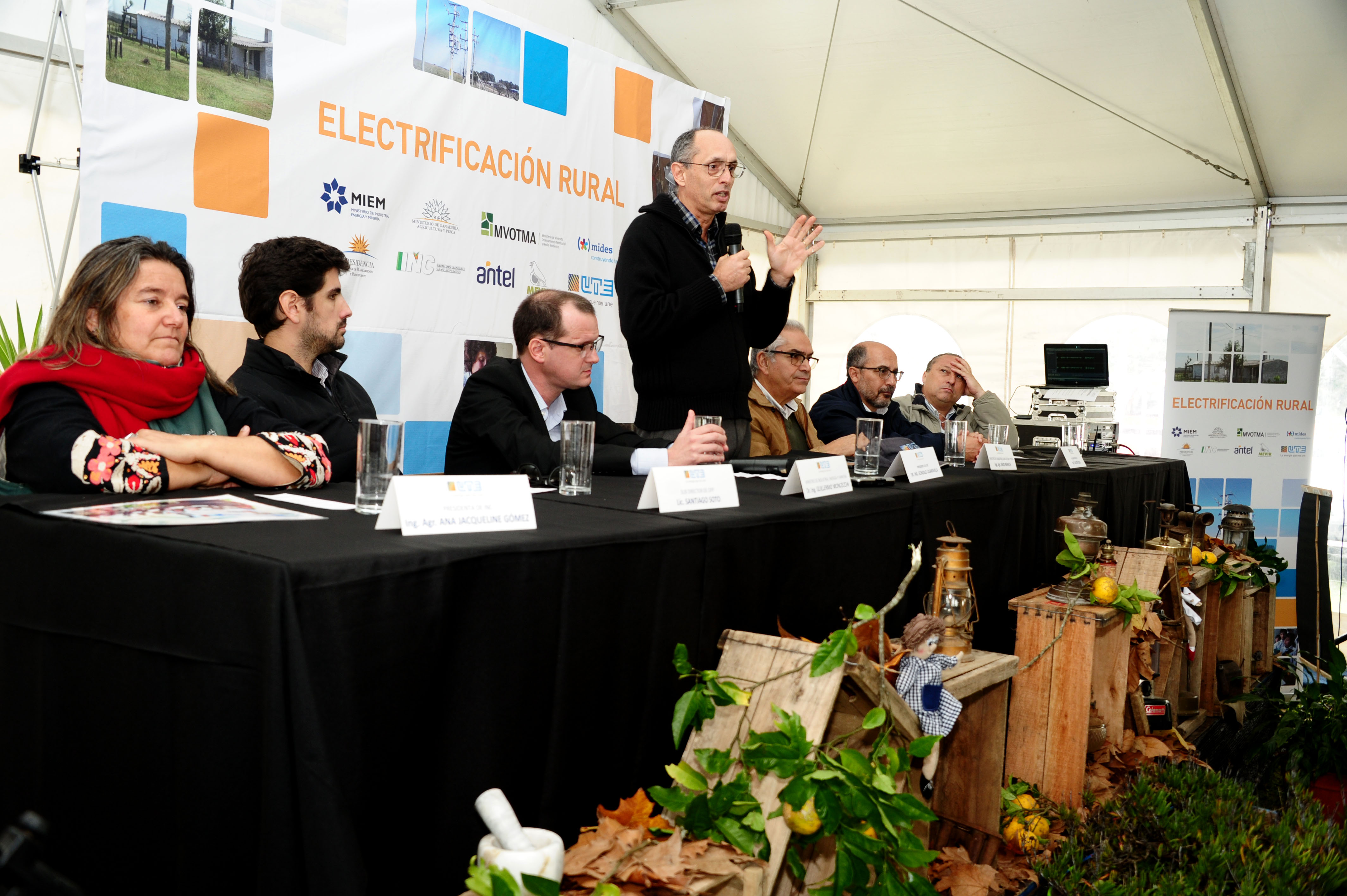 Presidente de UTE, Gonzalo Casaravilla