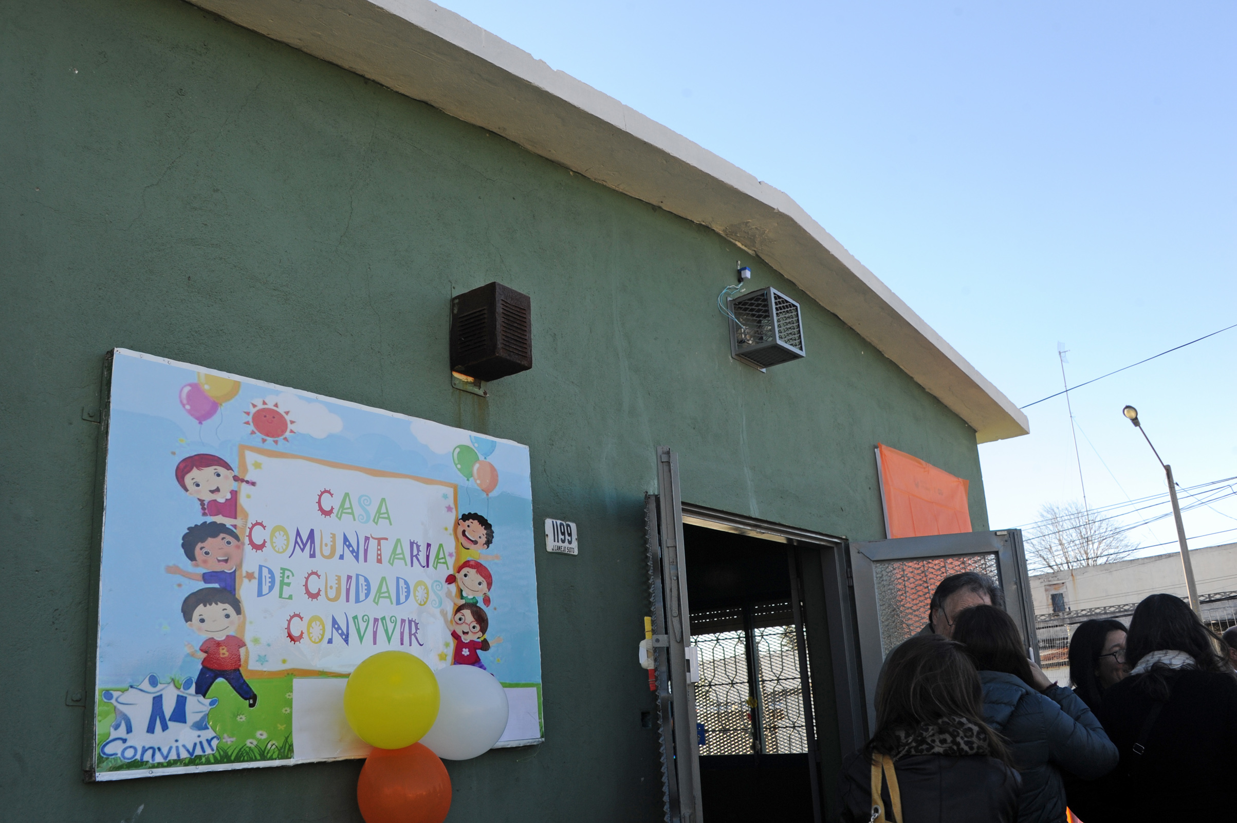 Casa comunitaria del Sistema de Cuidados en barrio Nuevo París