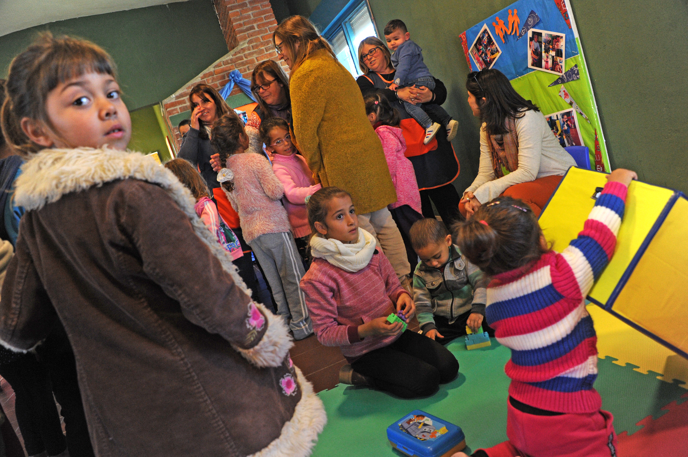 Casa comunitaria del Sistema de Cuidados en barrio Nuevo París