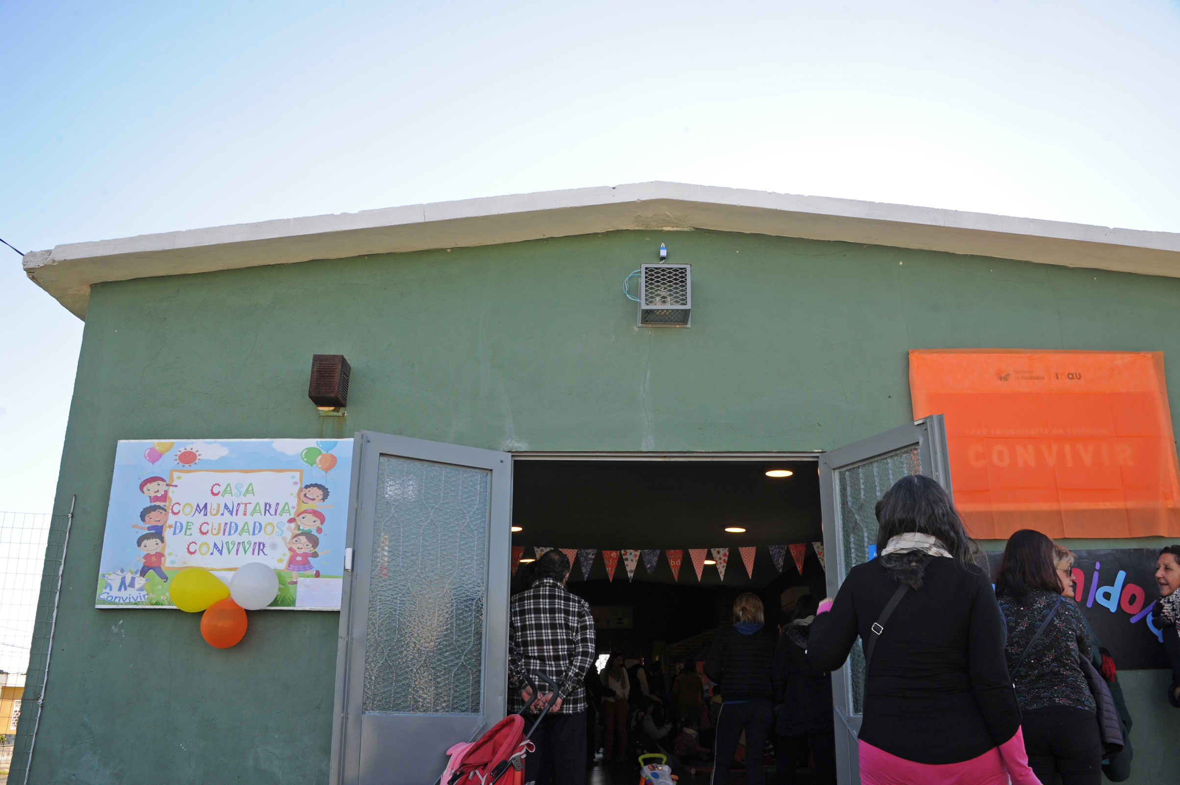 Casa comunitaria del Sistema de Cuidados en barrio Nuevo París