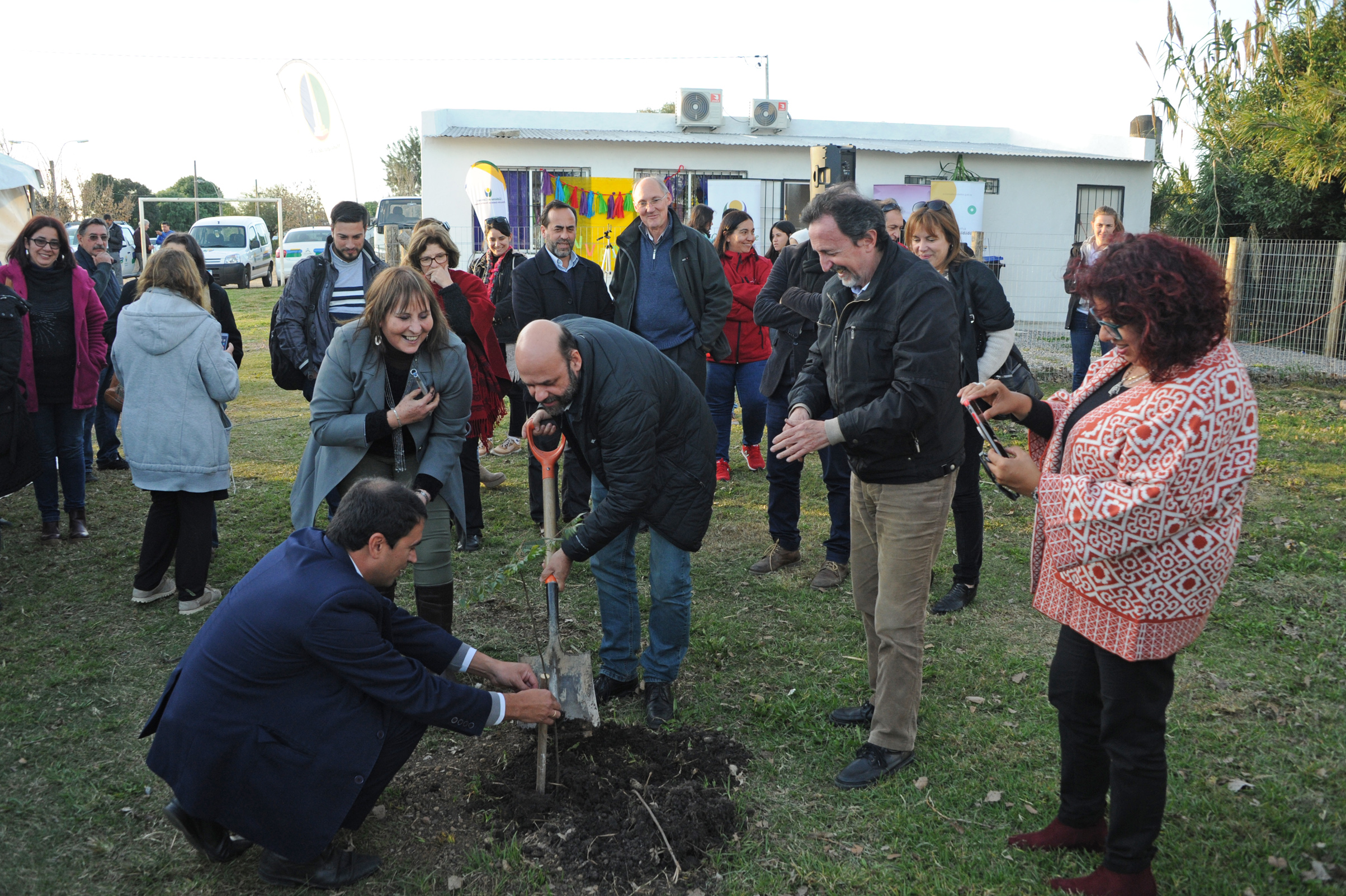 Inauguración de nueva casa comunitaria en La Paz