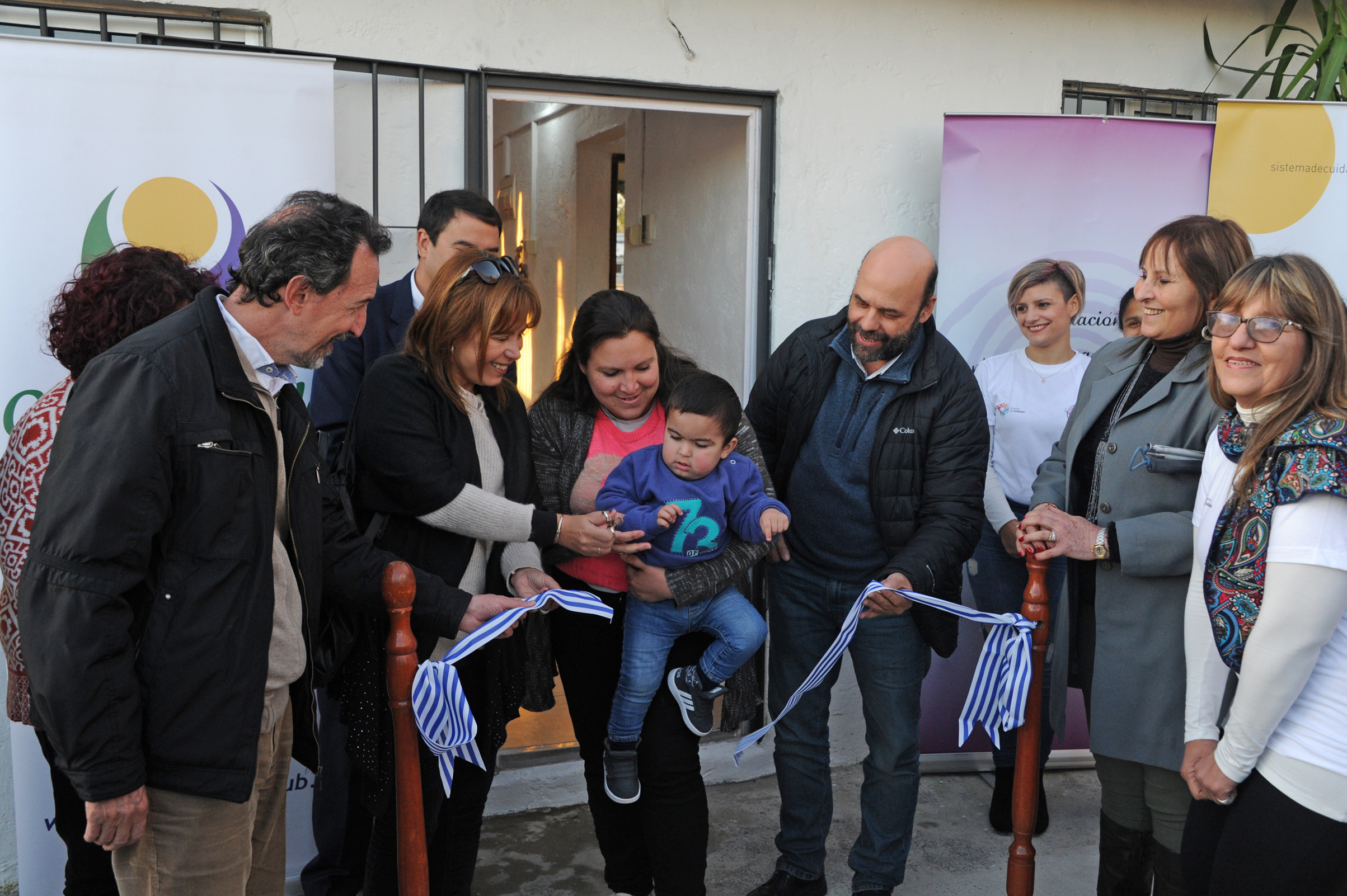 Inauguración de nueva casa comunitaria en La Paz