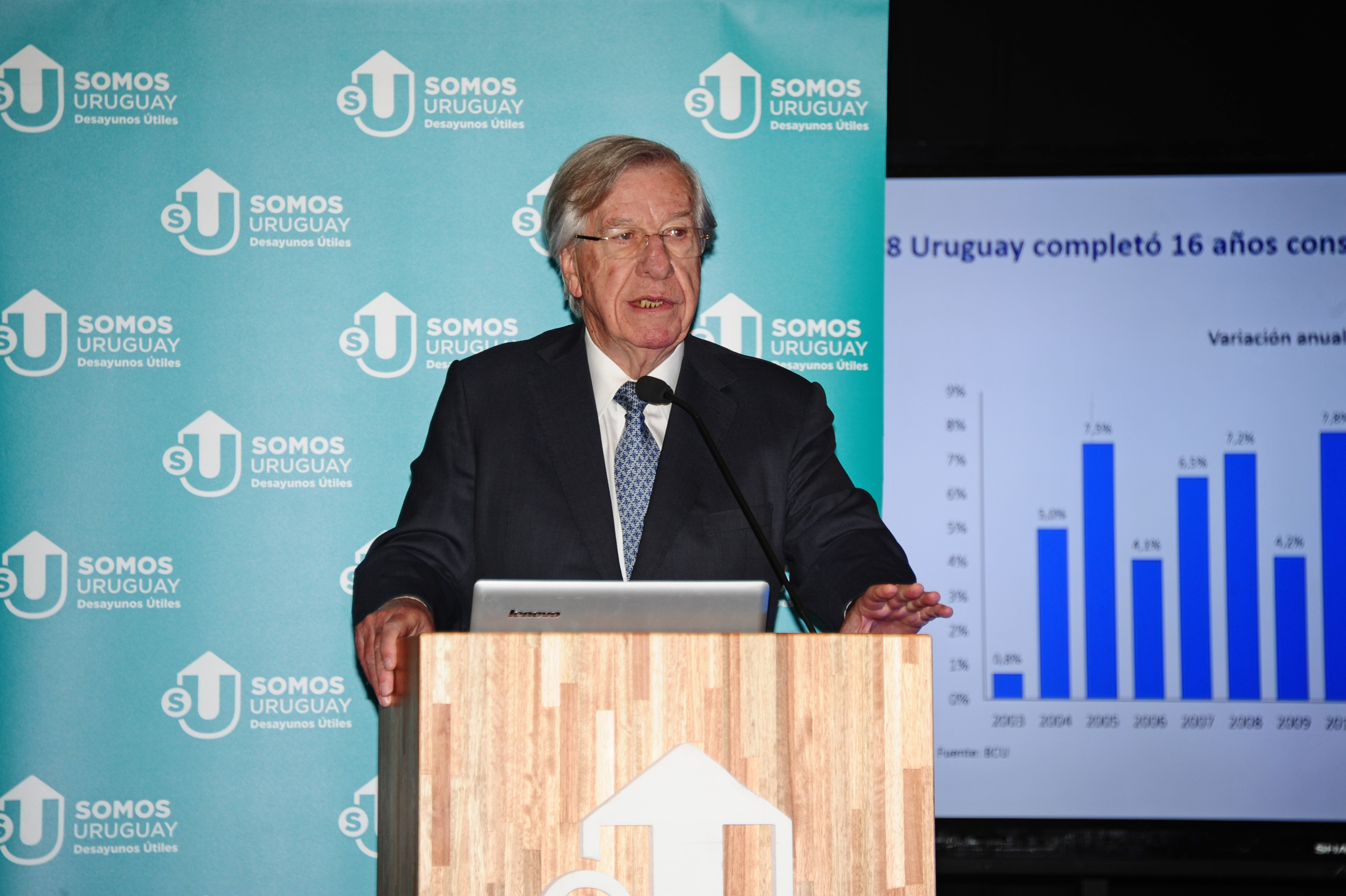 Ministro de Economía Danilo Astori en “Somos Uruguay”