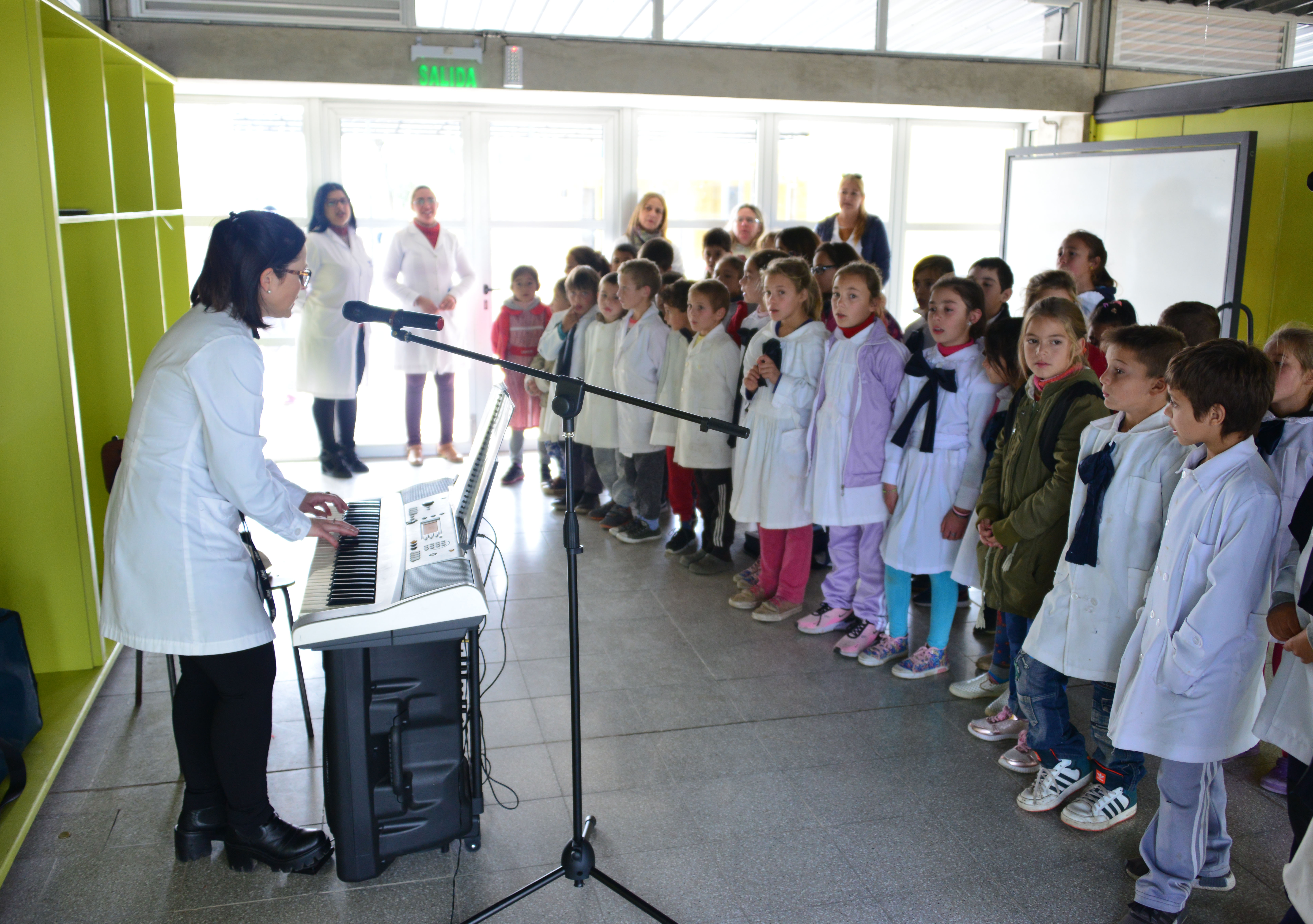 Salón multiuso donde se dan clases de música