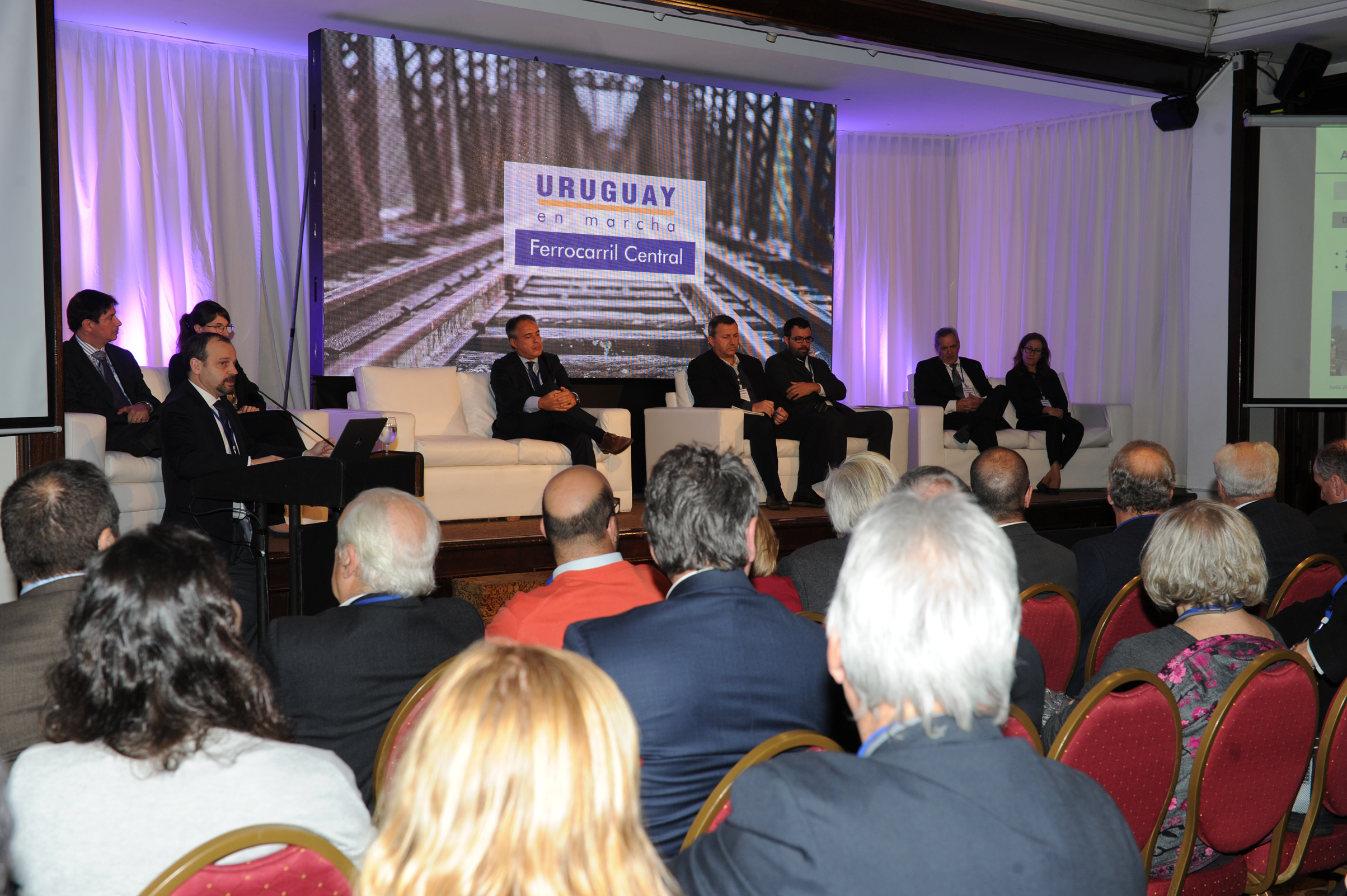 Presentación del plan de obras del Ferrocarril Central