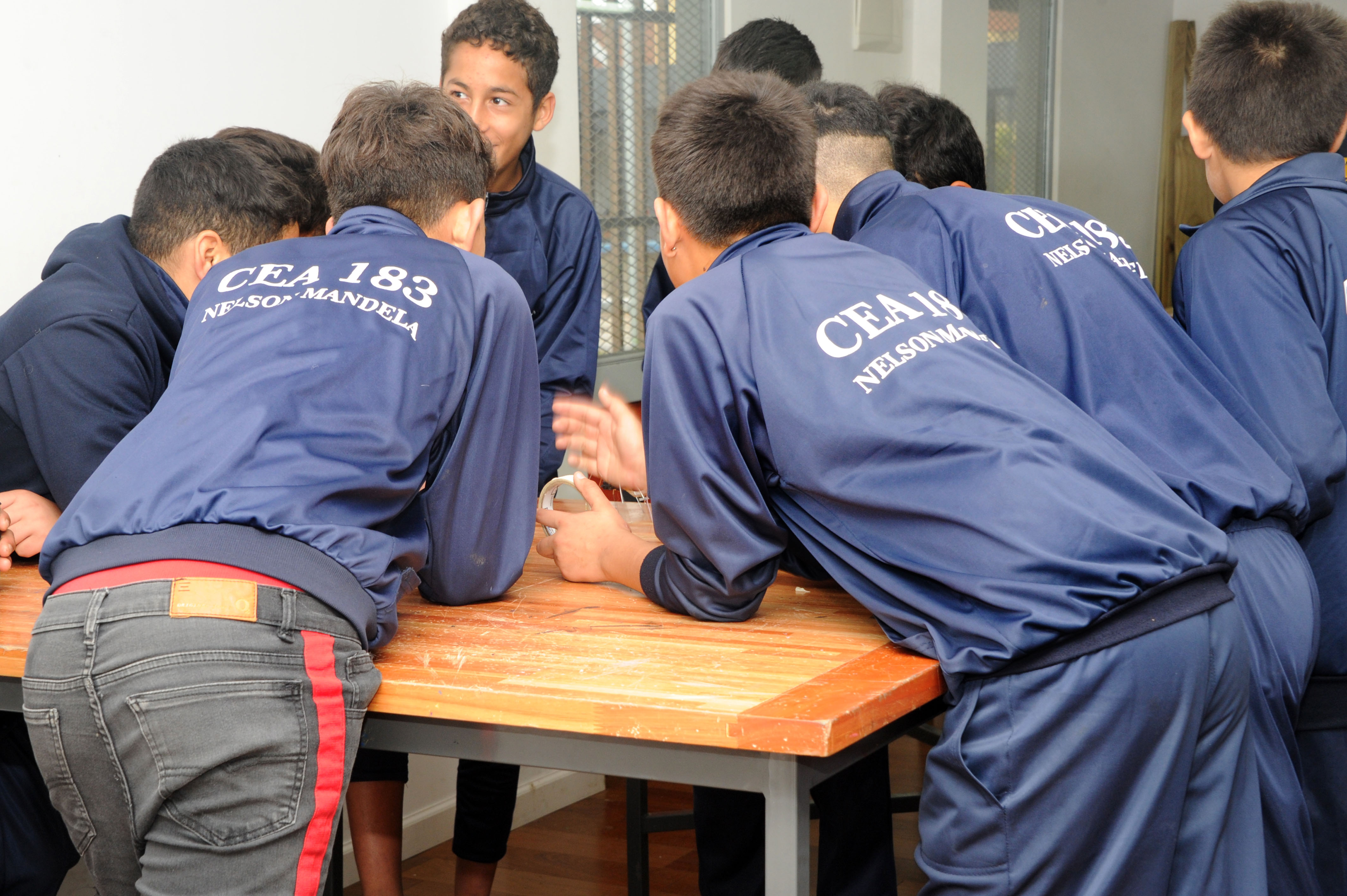 Escuela Nelson Mandela, de tiempo completo, se ubica en la zona de Carrasco Norte, Montevideo