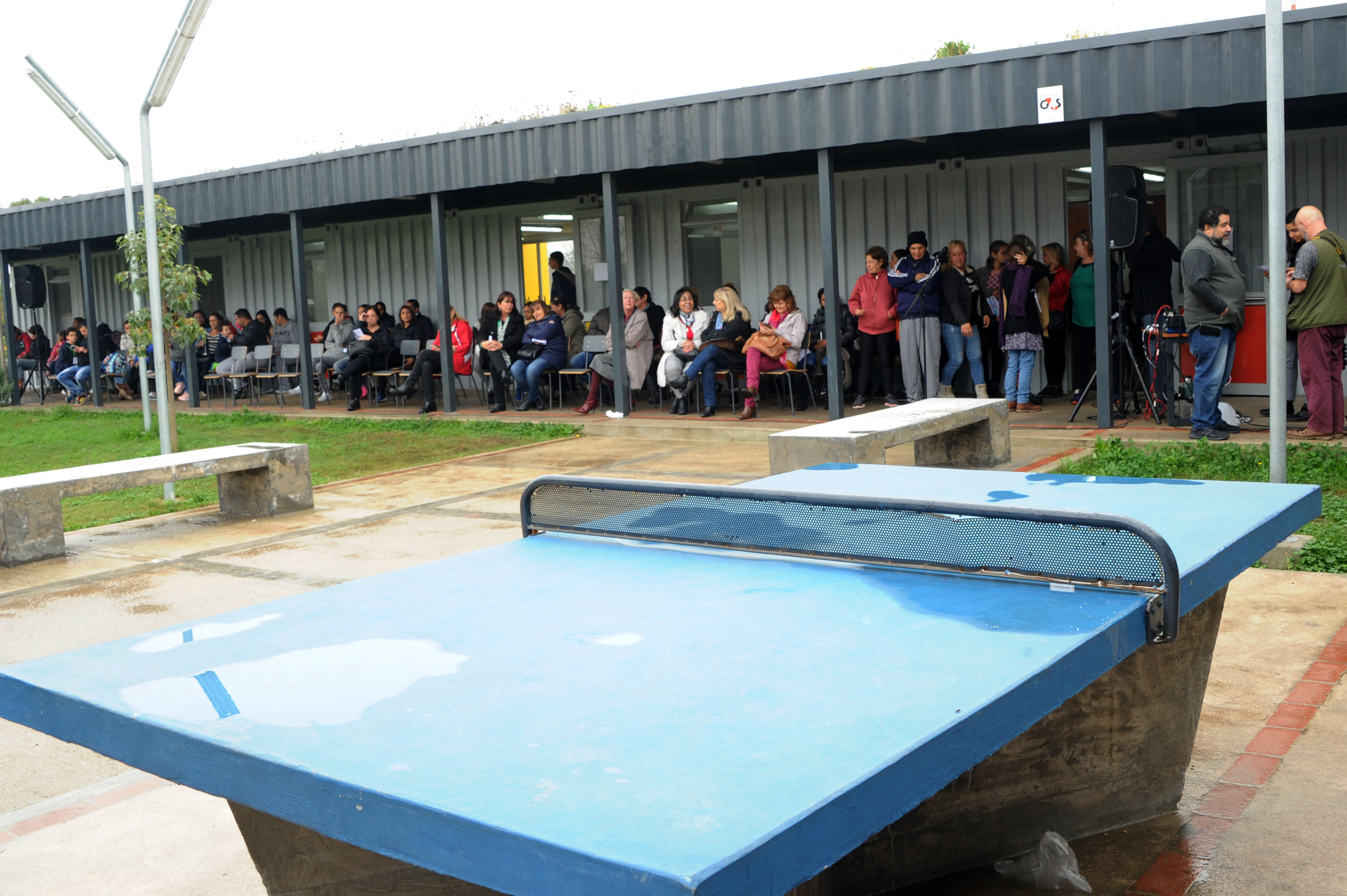 Escuela Nelson Mandela, de tiempo completo, se ubica en la zona de Carrasco Norte, Montevideo