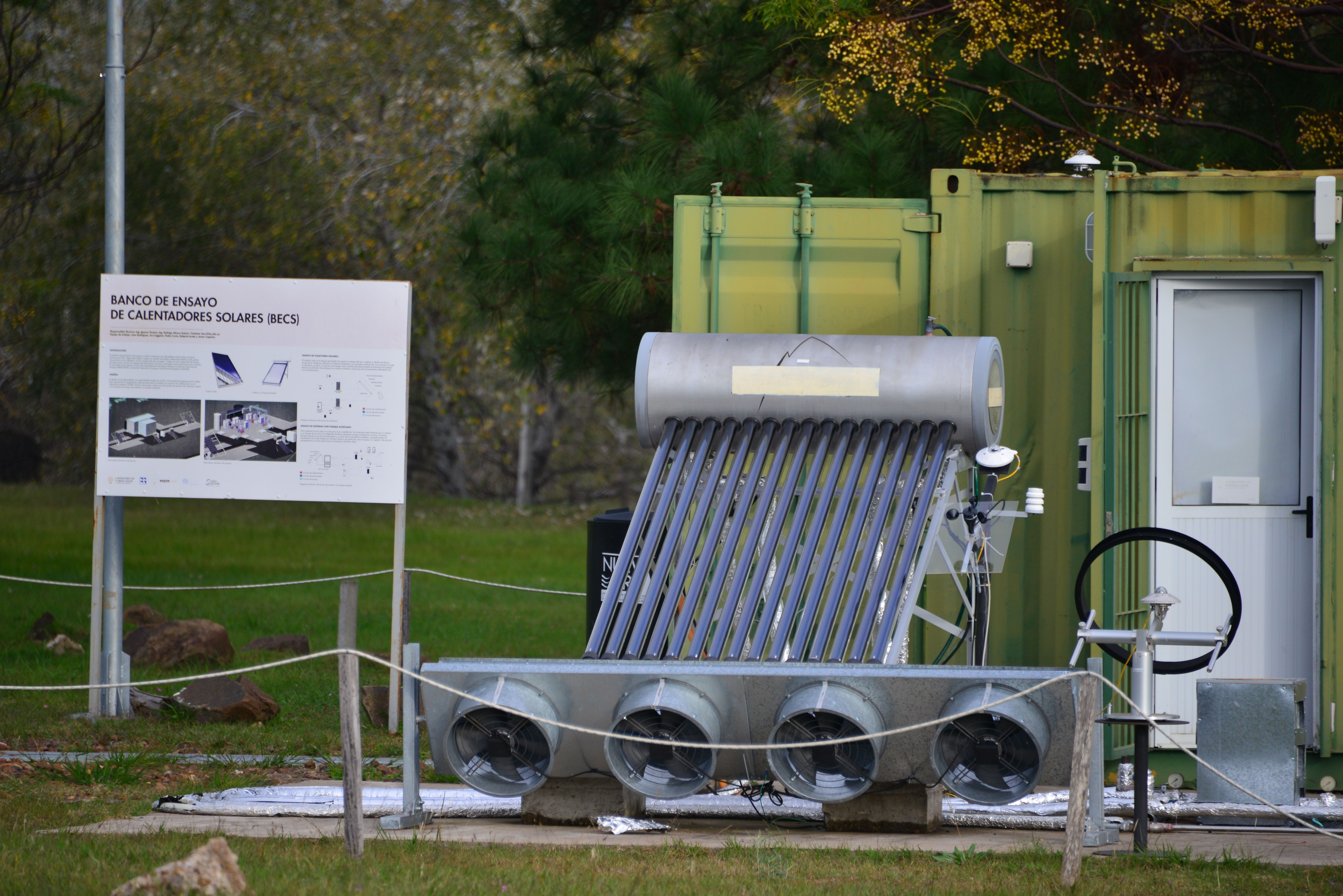 Laboratorio de Energía Solar en el litoral norte del país
