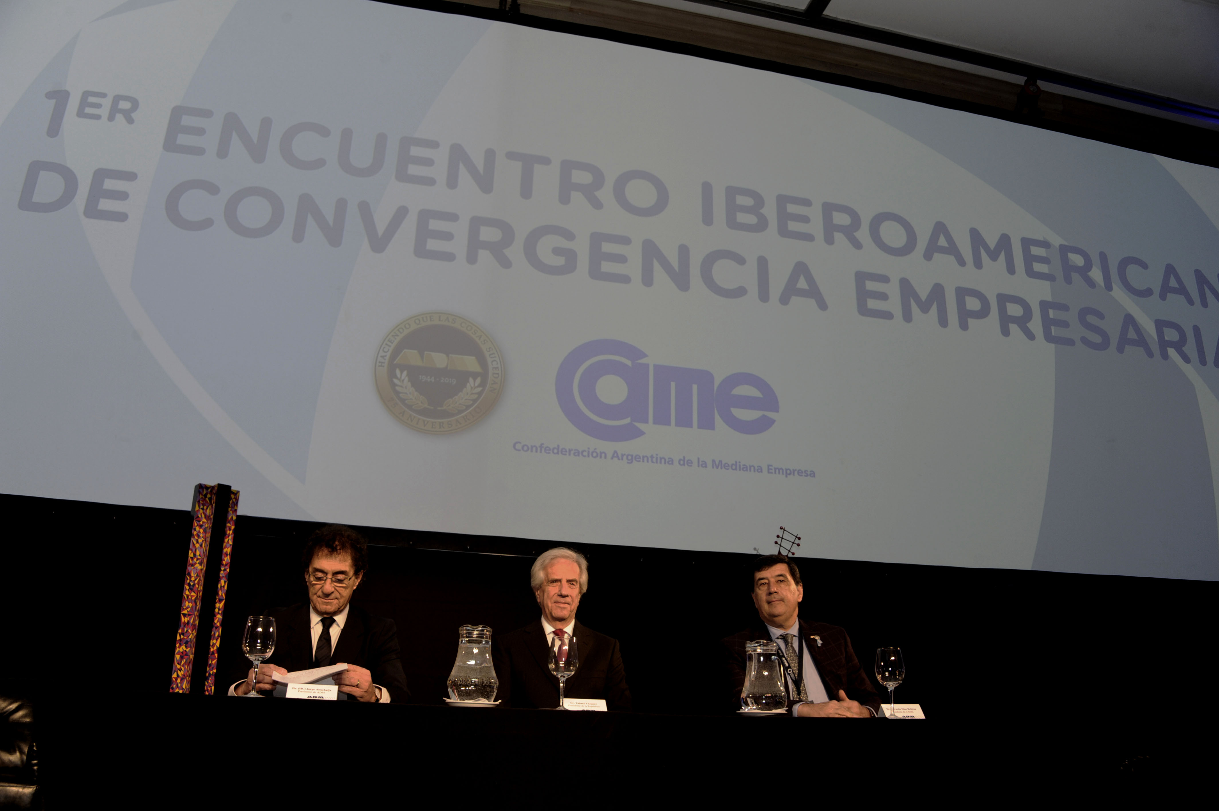 Tabaré Vázquez en foro iberoamericano