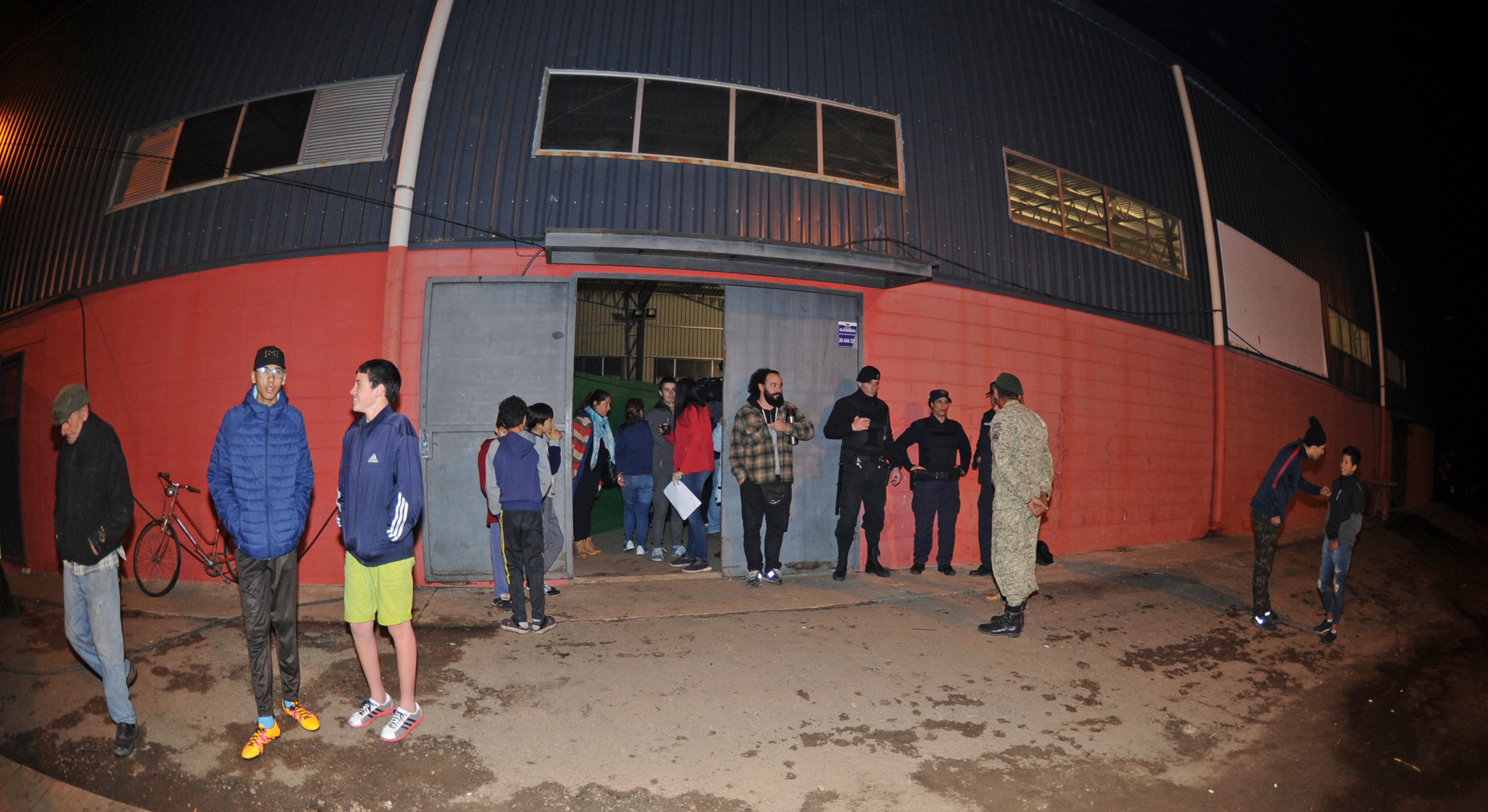 Areas de asistencia a los damnificados por las inundaciones