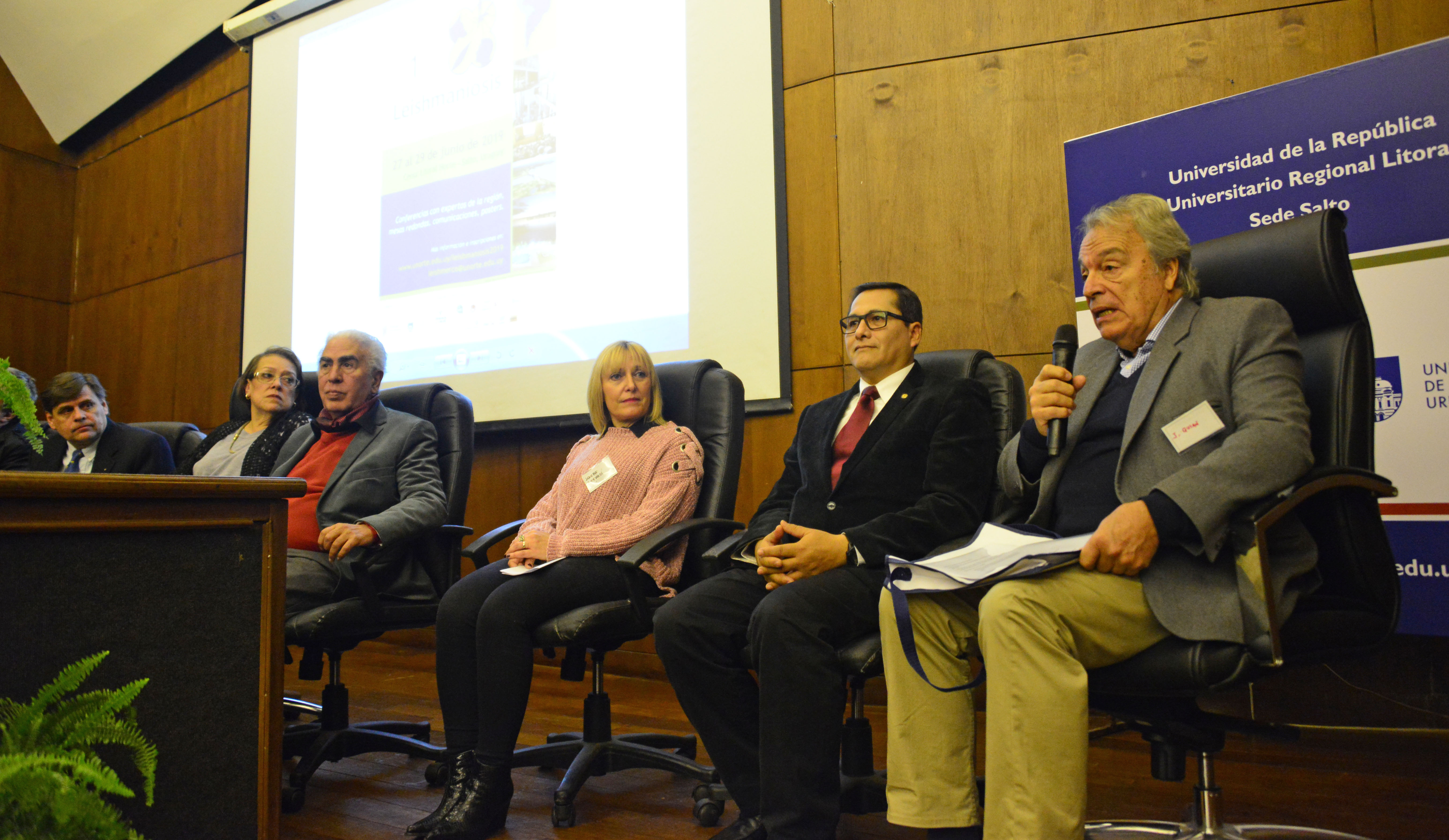 Quian inauguró primer Congreso de Leishmaniasis del Mercosur