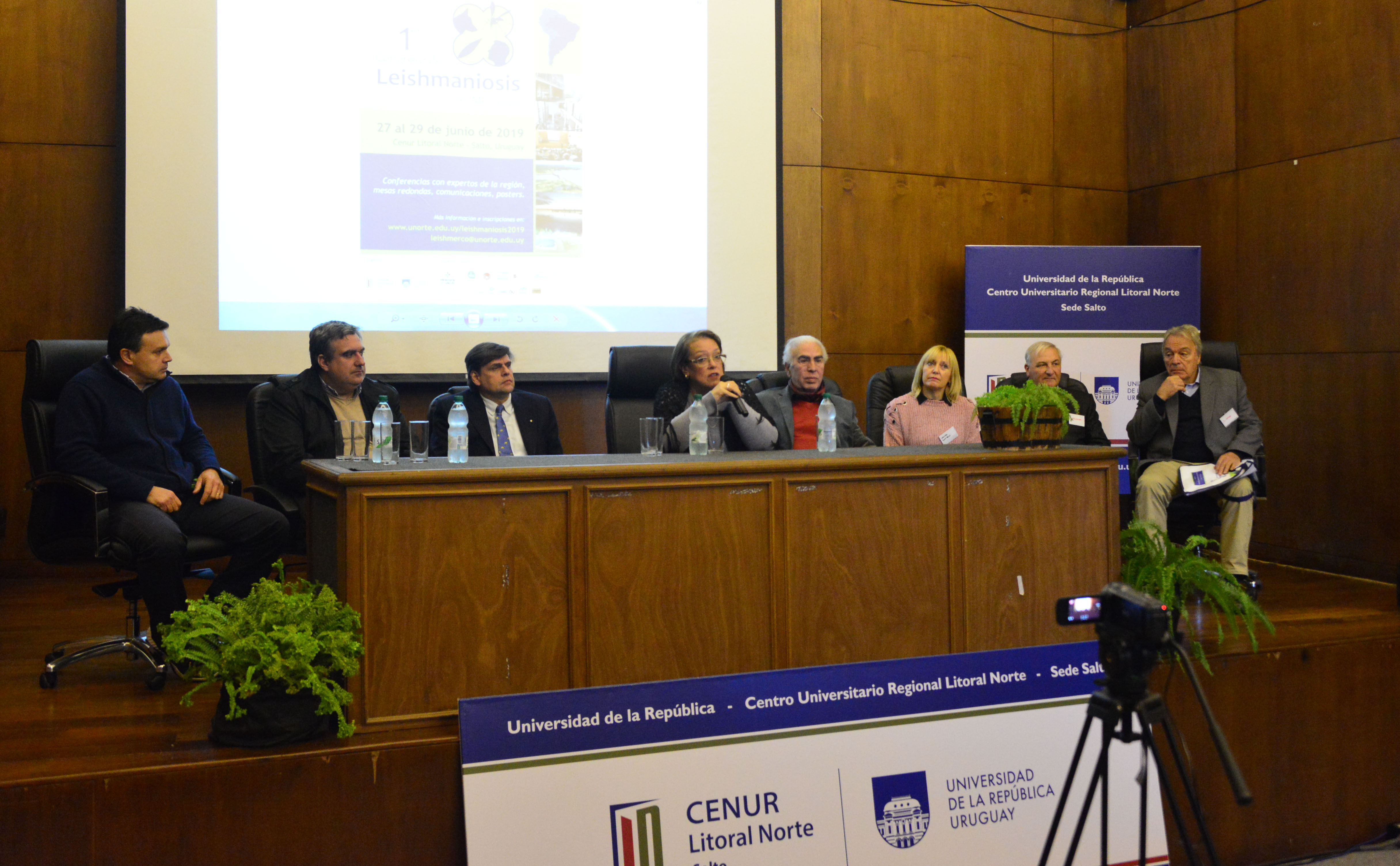 Quian inauguró primer Congreso de Leishmaniasis del Mercosur