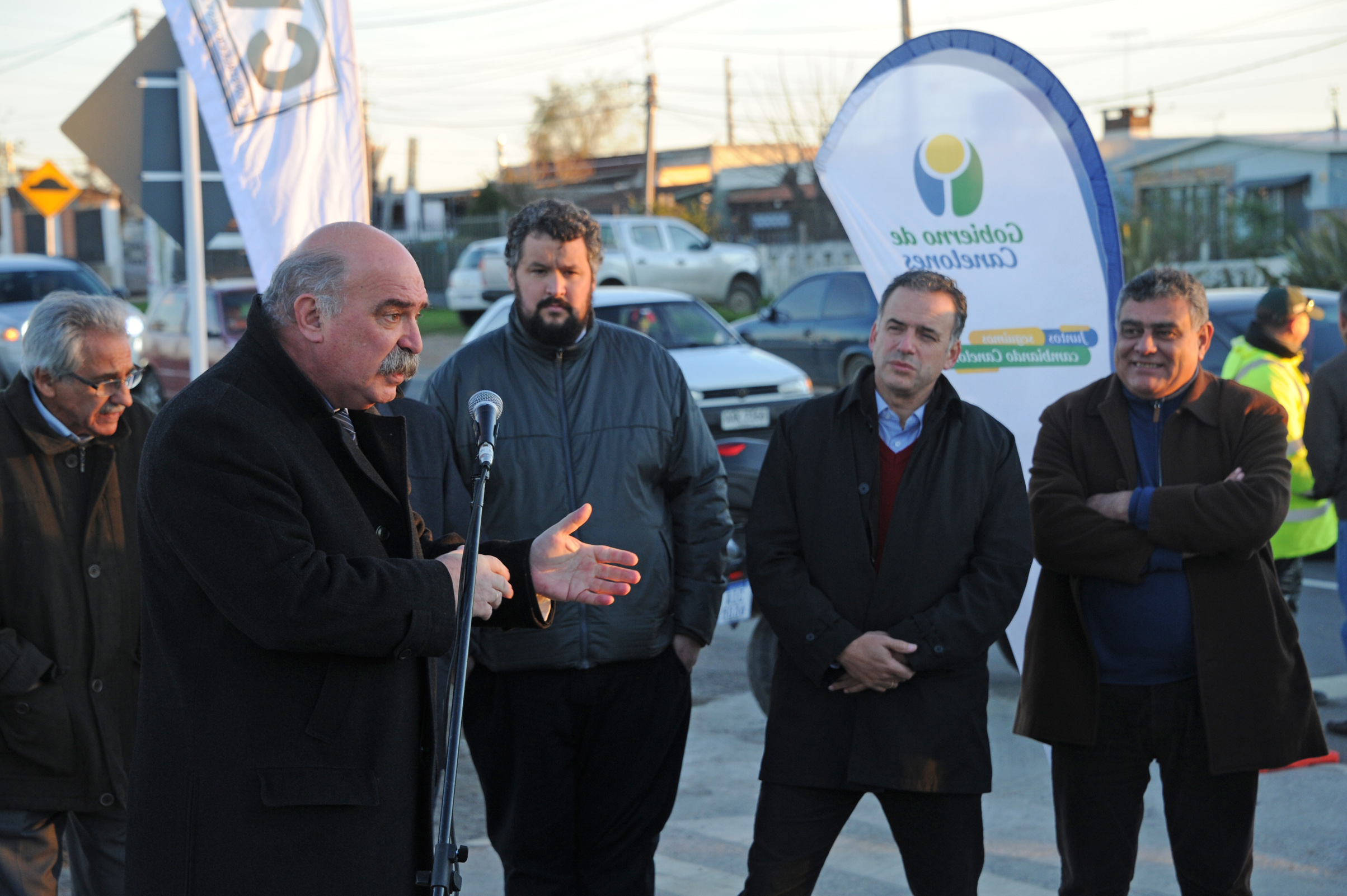 Inauguración de obras viales en Canelones