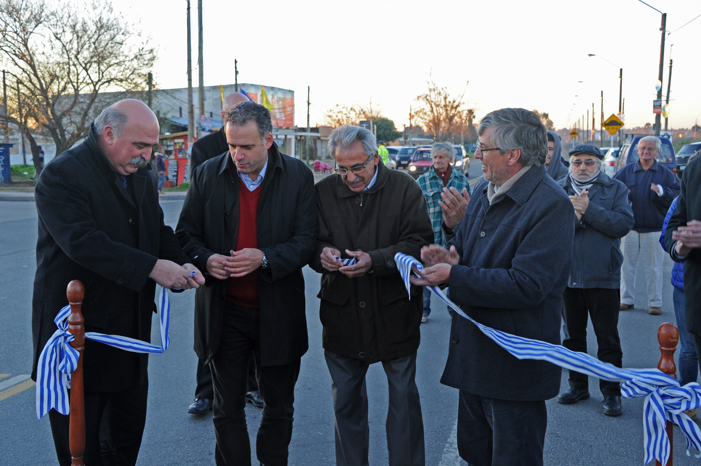 Inauguración de obras viales en Canelones