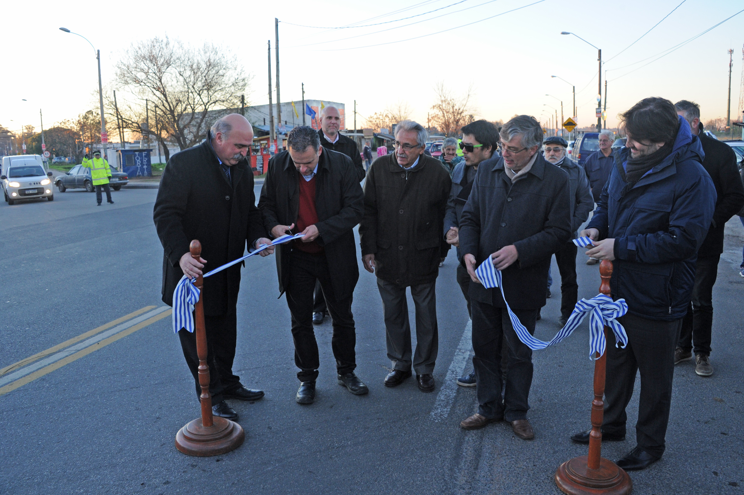 Inauguración de obras viales en Canelones