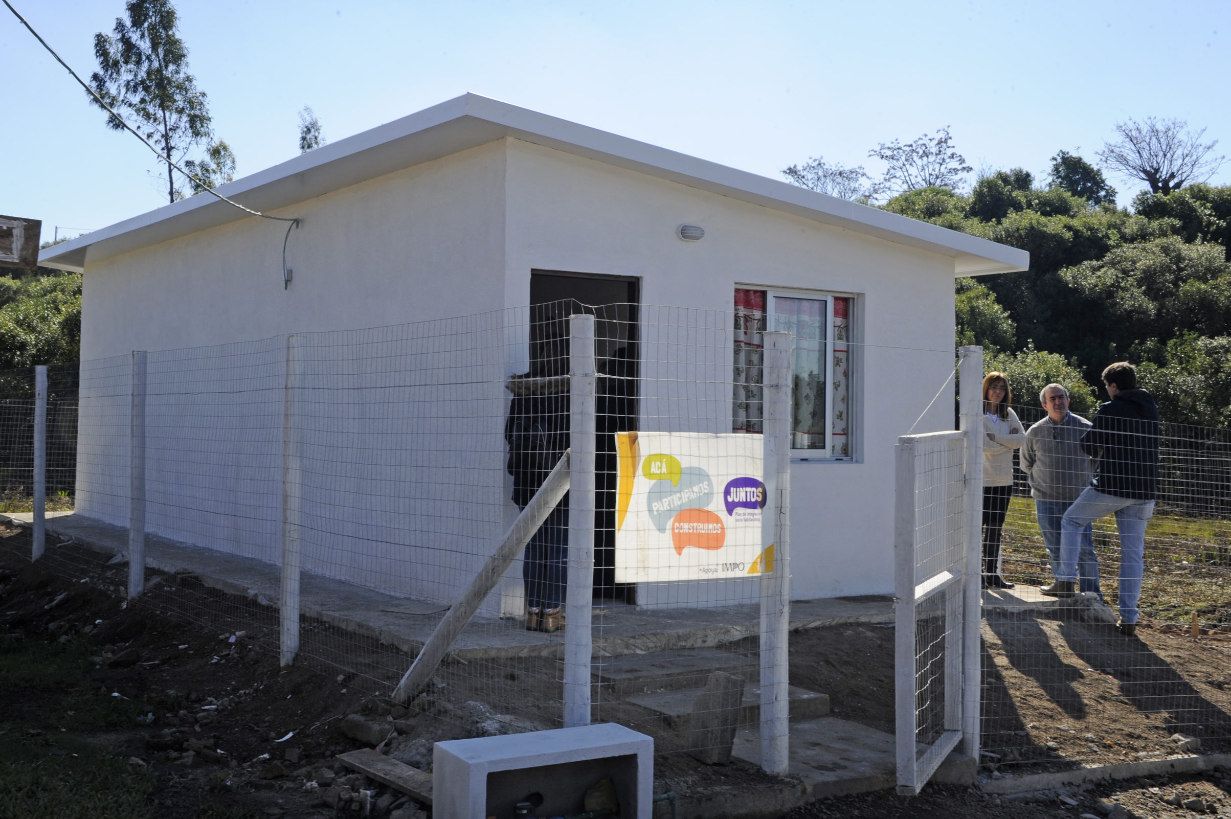 Inauguración de viviendas del Plan Juntos en Rivera