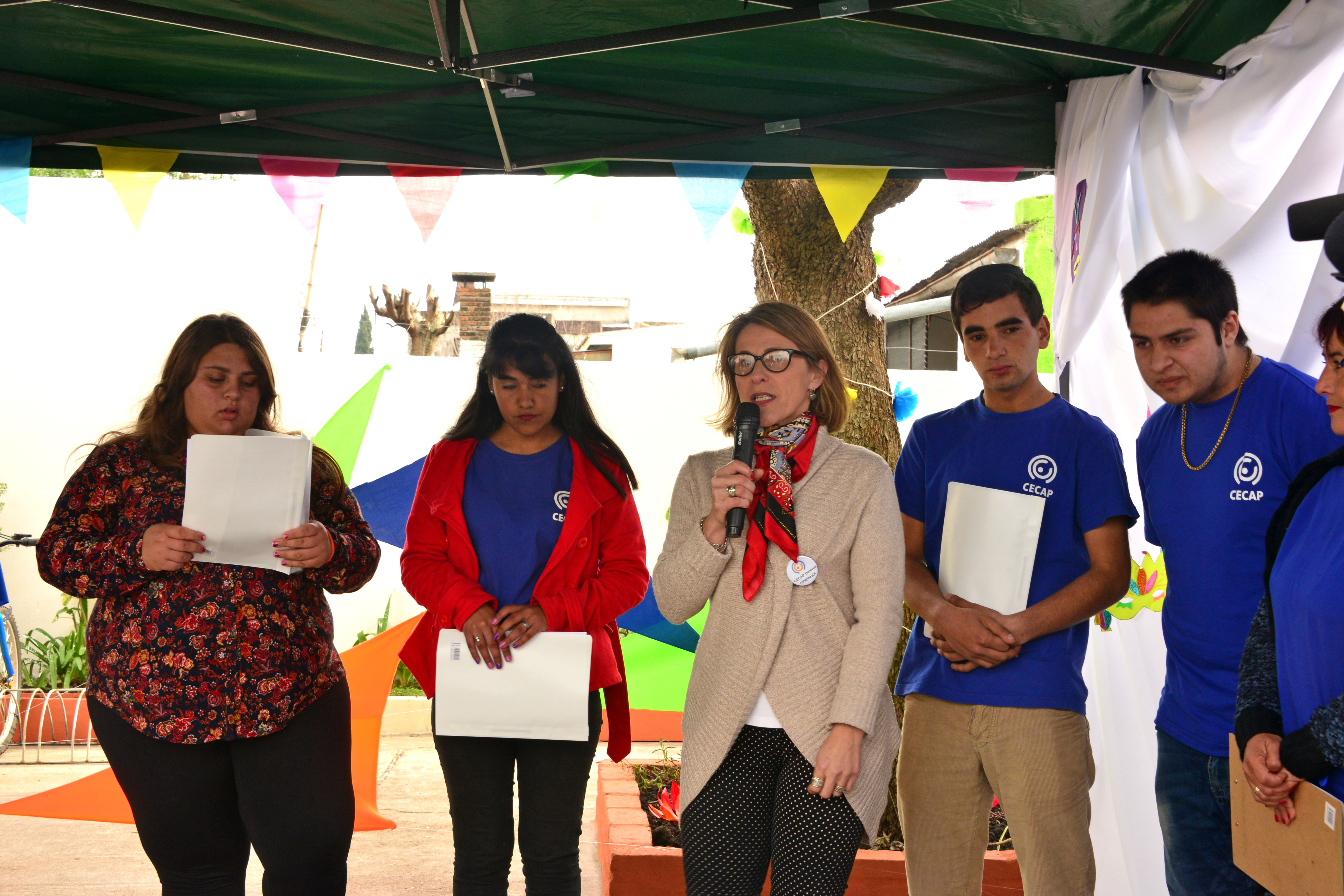 Inauguración de centro de educación no formal en Dolores