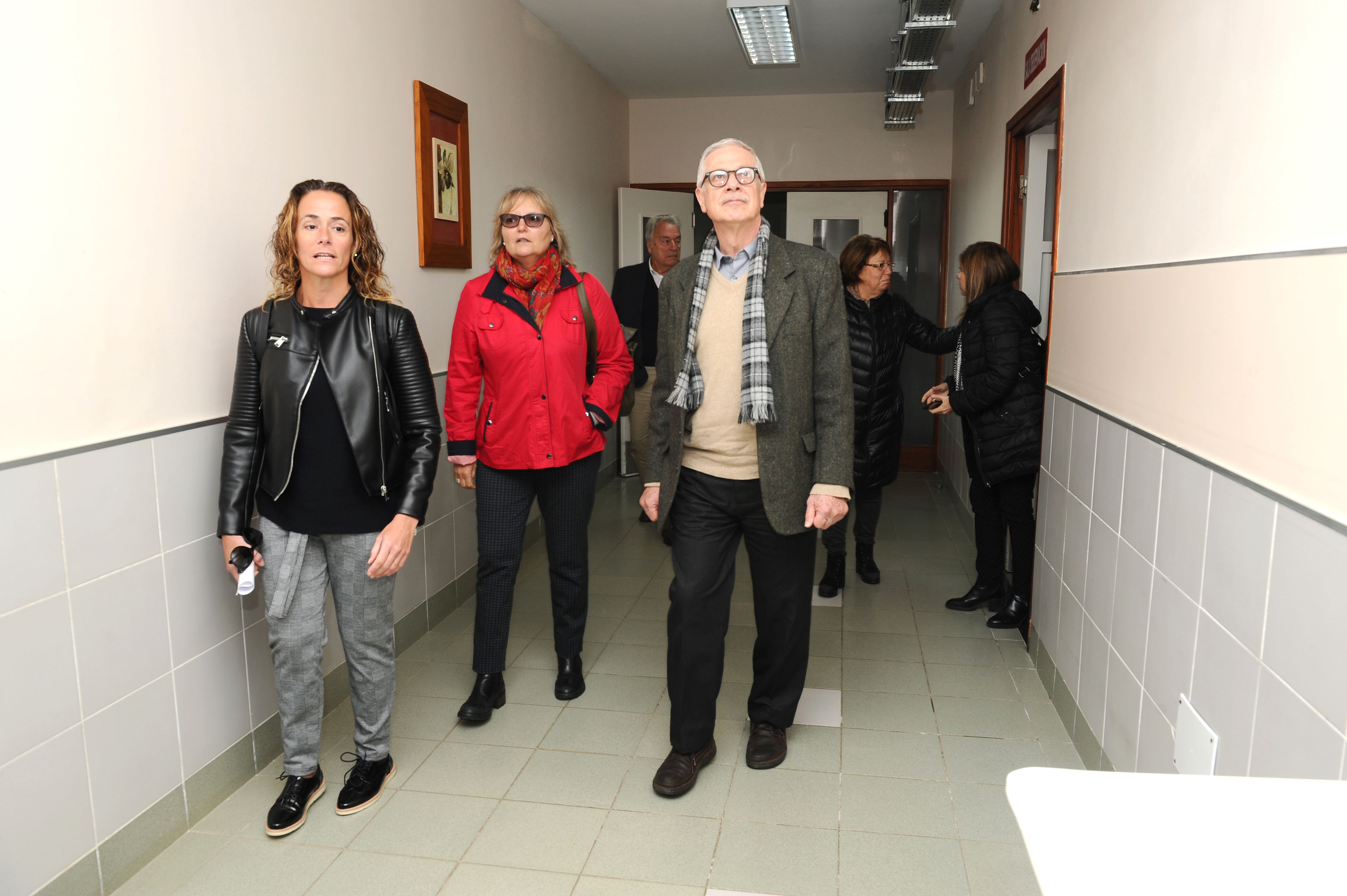 Autoridades recorrieron el hospital de Dolores