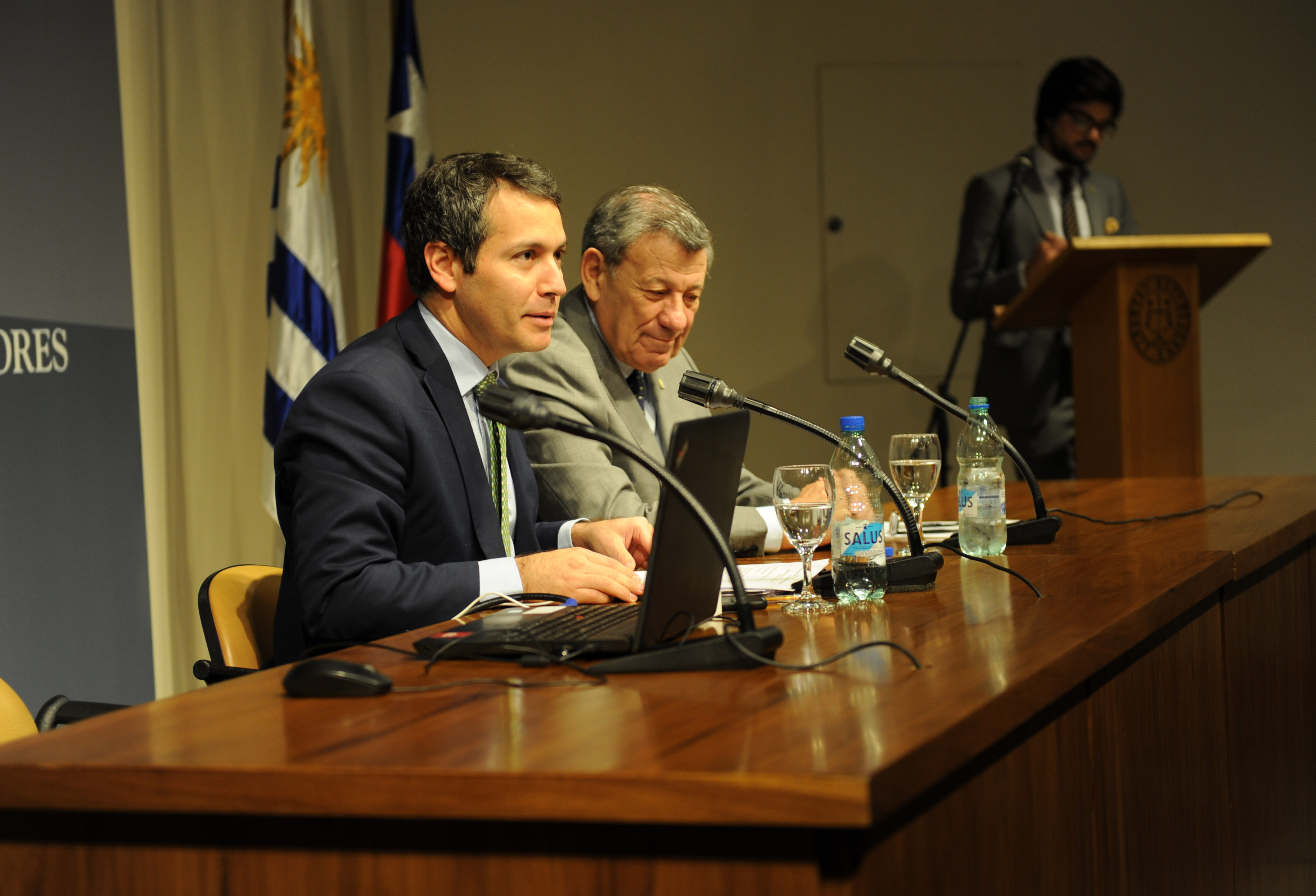 Rodolfo Nin Novoa, en actividad sobre relaciones comerciales entre Uruguay y Chile
