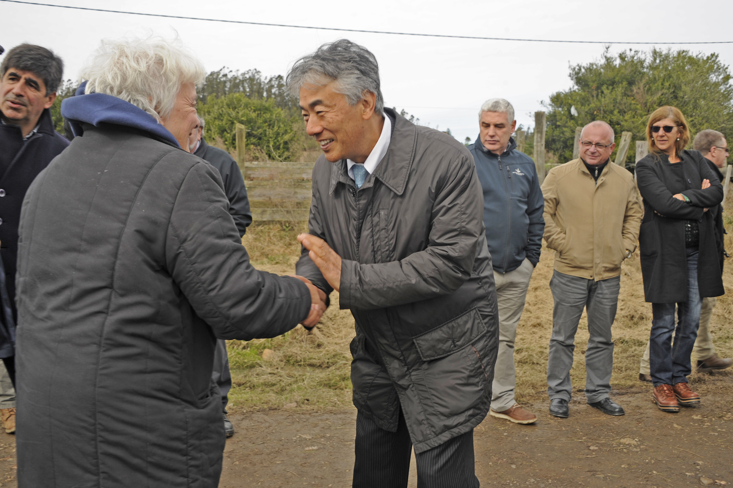 inauguración de la planta fotovoltaica Hikari, la segunda donada por Japón a Uruguay, ubicada en el Parque de Vacaciones UTE-Antel