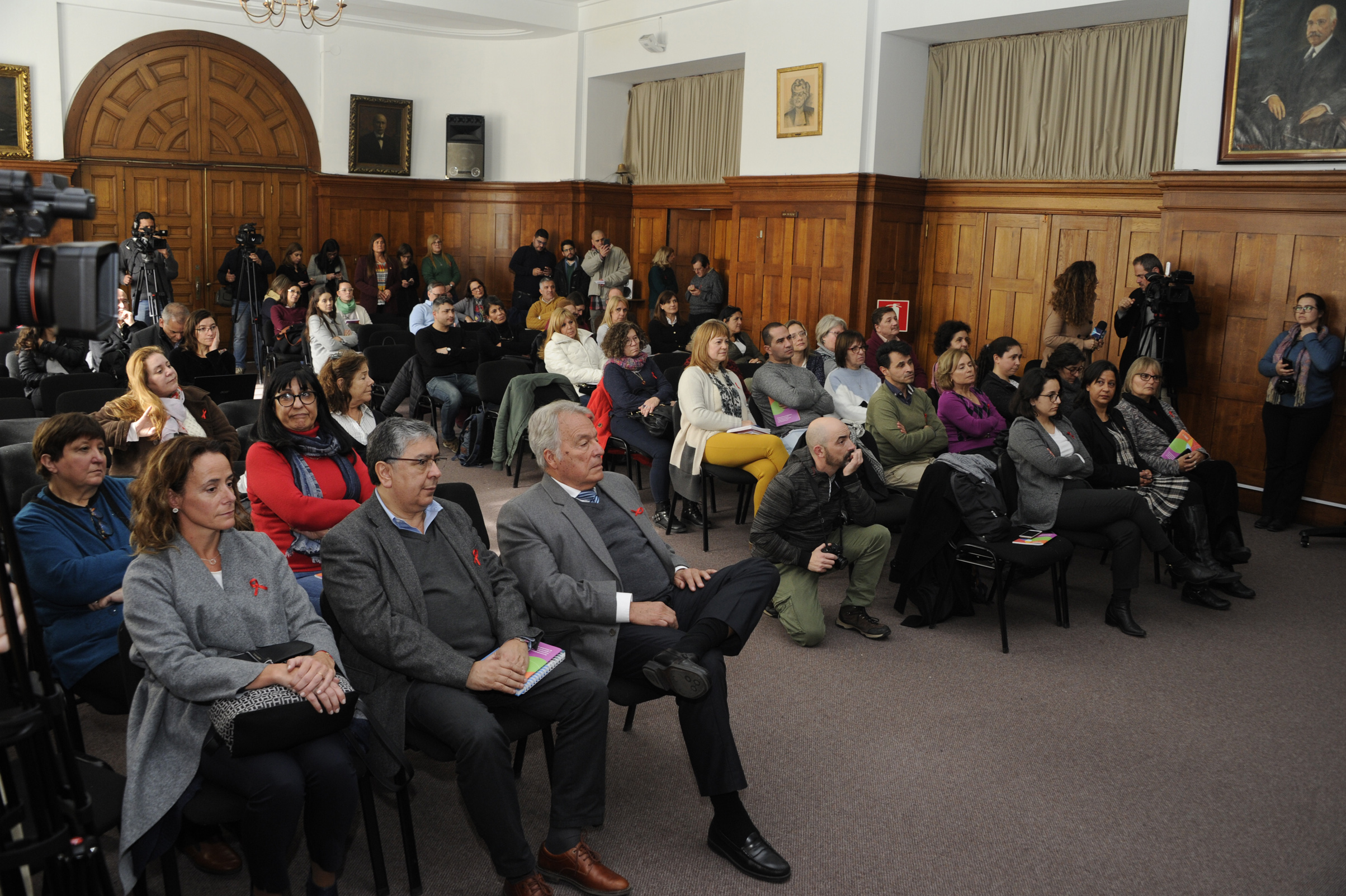 Asistentes a la conferencia