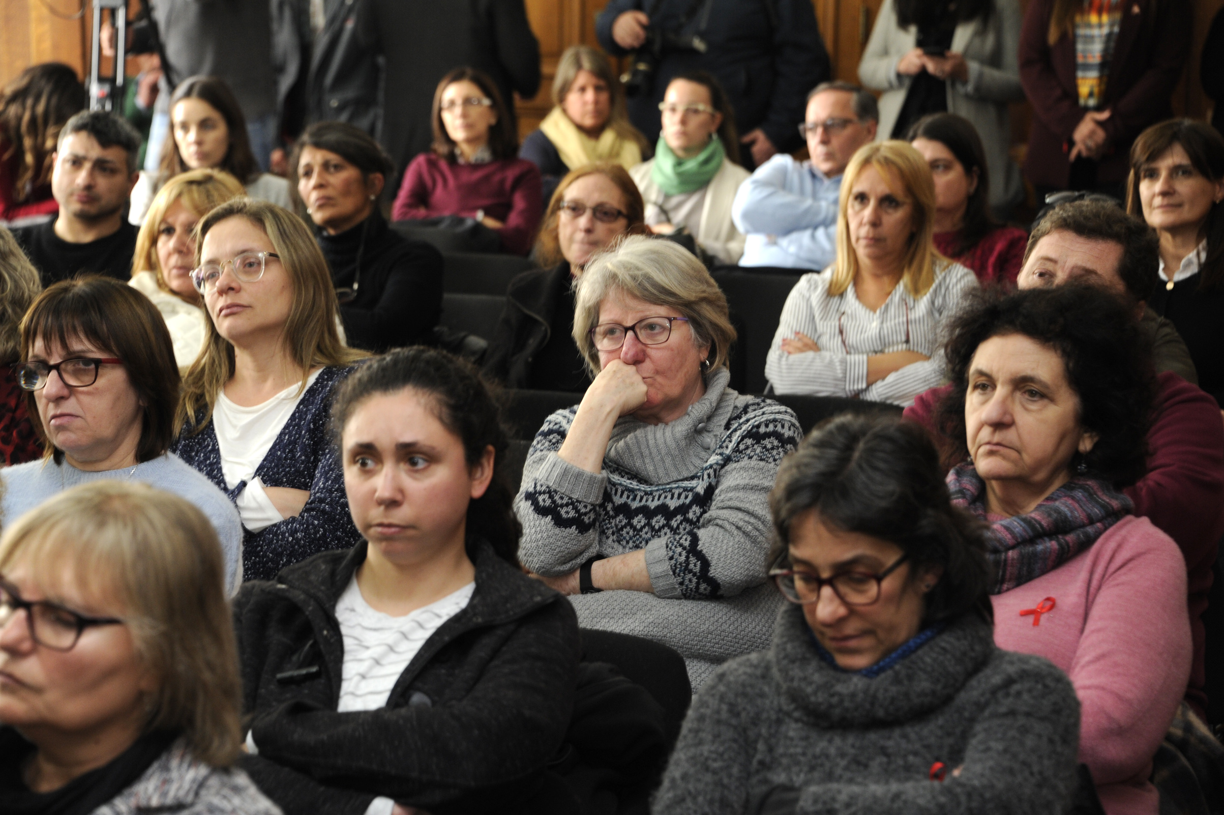 Asistentes a la conferencia