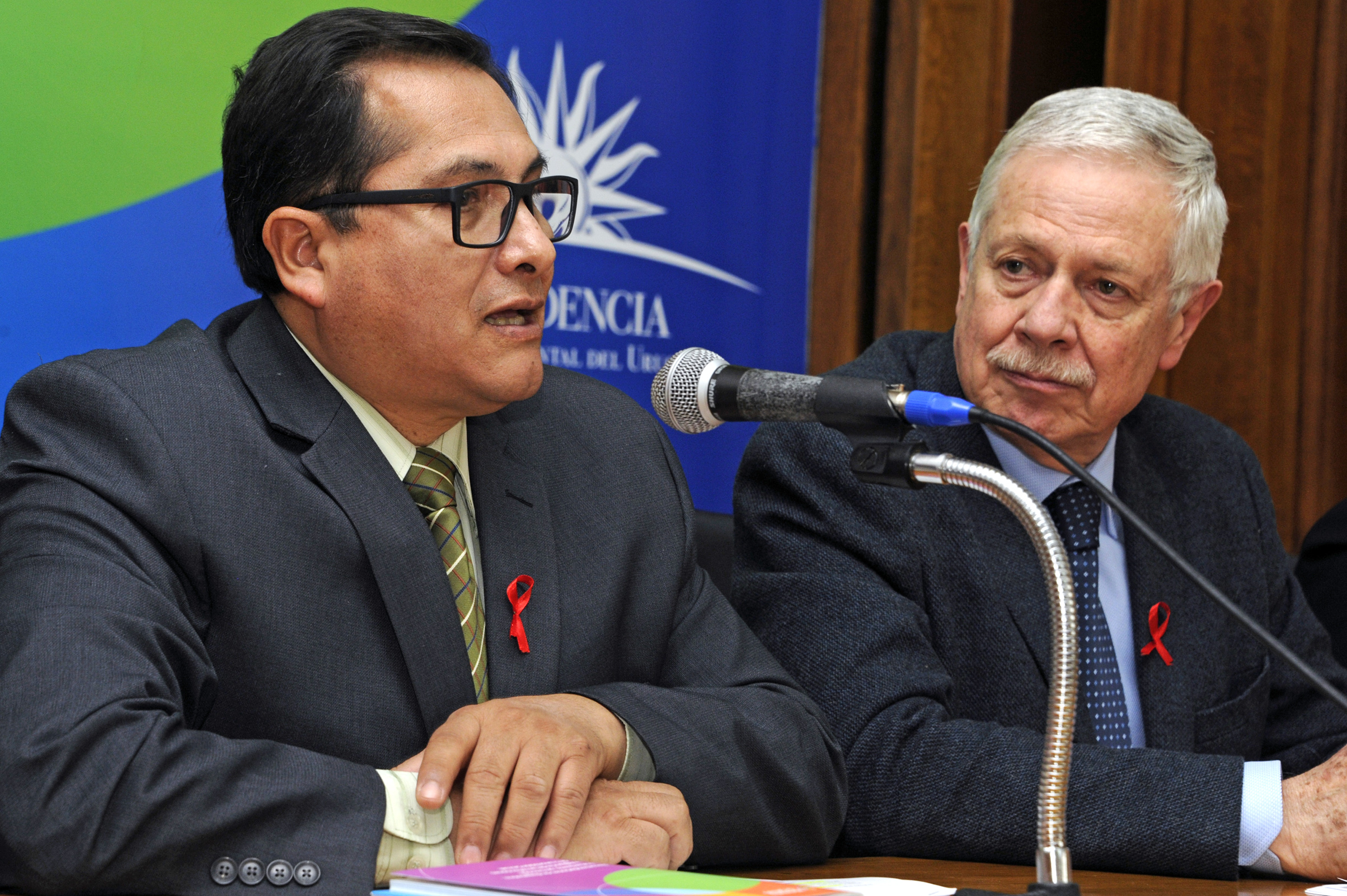 Giovanni Escalante, haciendo uso de la palabra