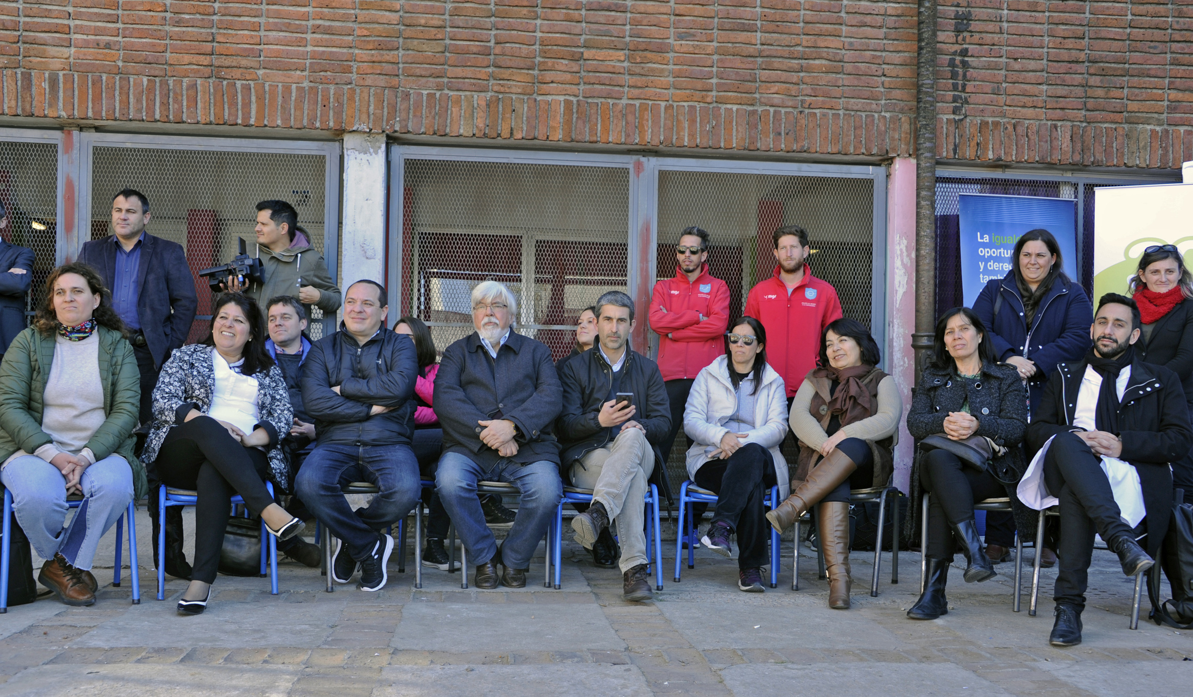 Celebración de firma del convenio entre el Ministerio del Interior, ANEP y Gurises Unidos para realizar talleres de convivencia