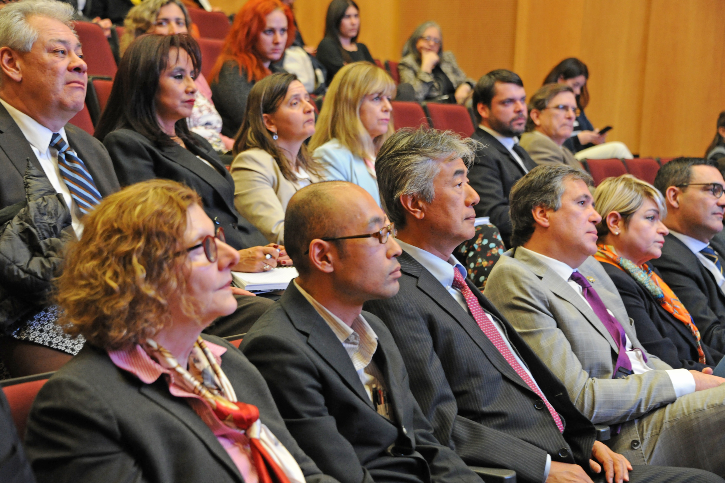Asistentes a la conferencia