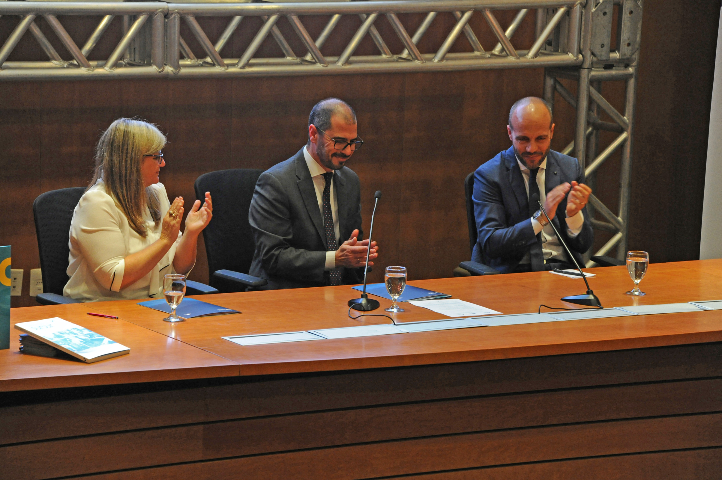 Andrea Vignolo, Juan Andrés Roballlo y Alejo Ramírez