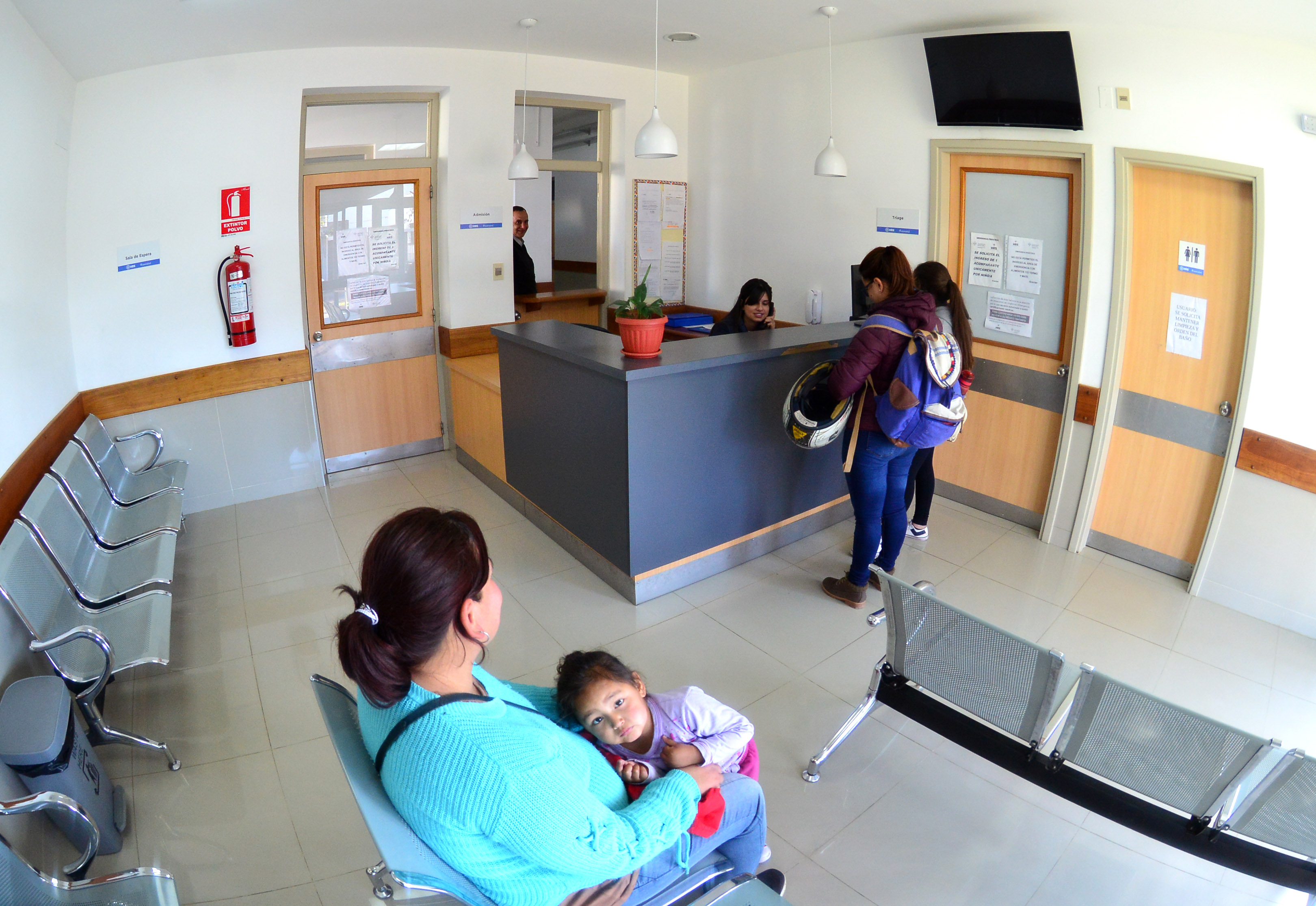Emergencia pediátrica del hospital de Salto