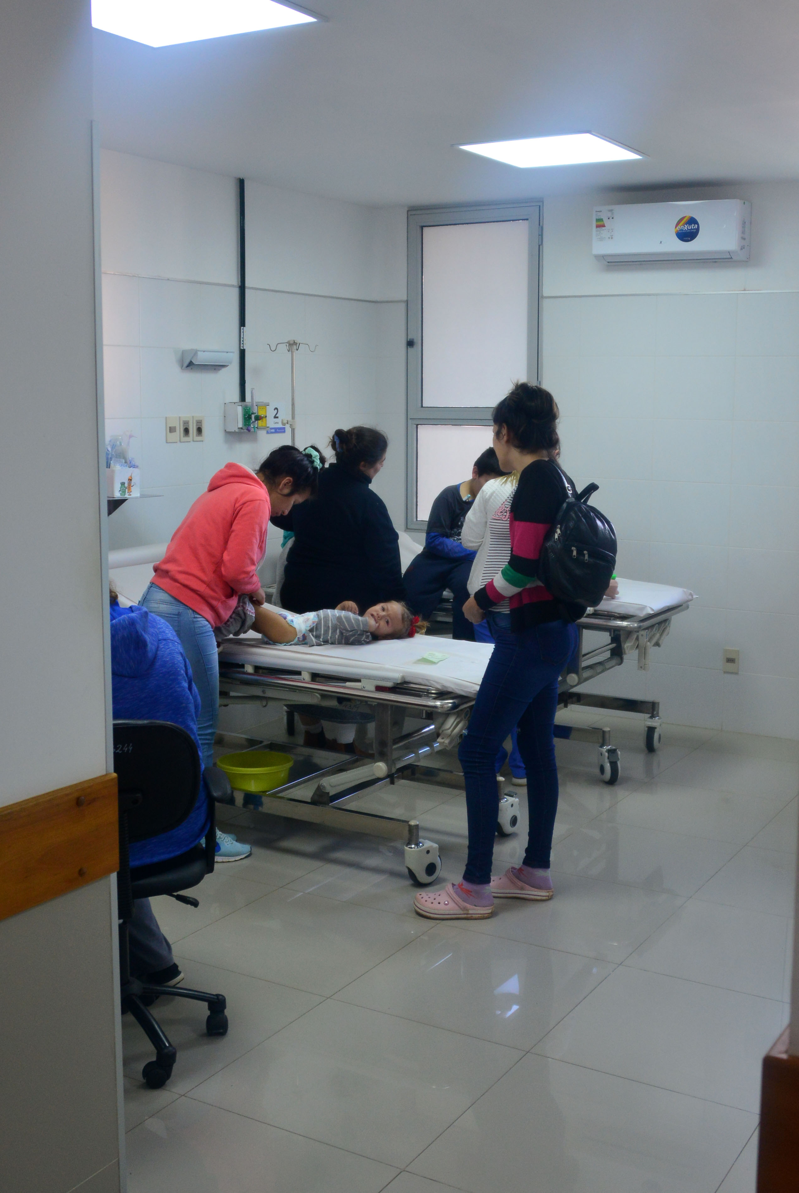 Emergencia pediátrica del hospital de Salto
