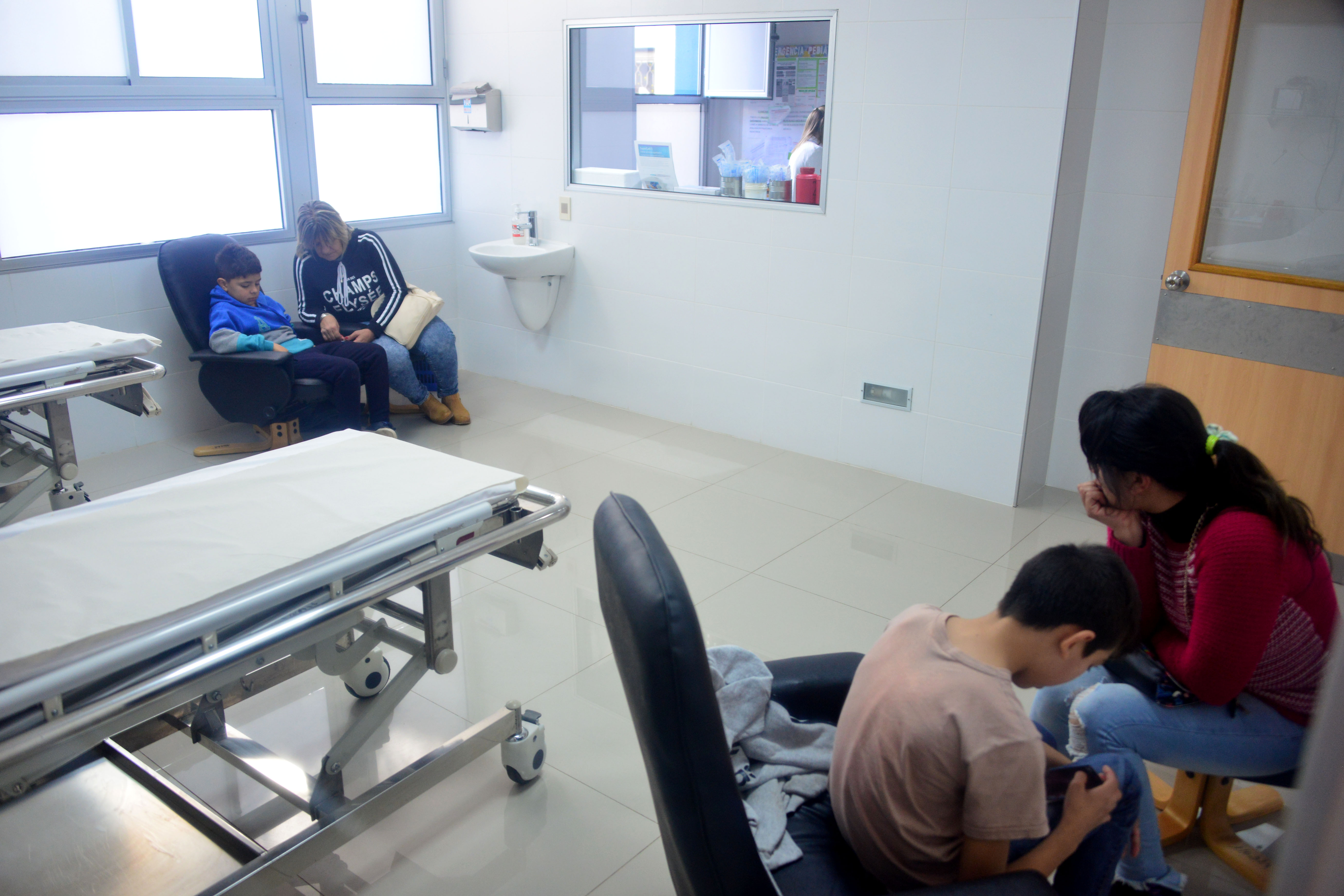 Emergencia pediátrica del hospital de Salto