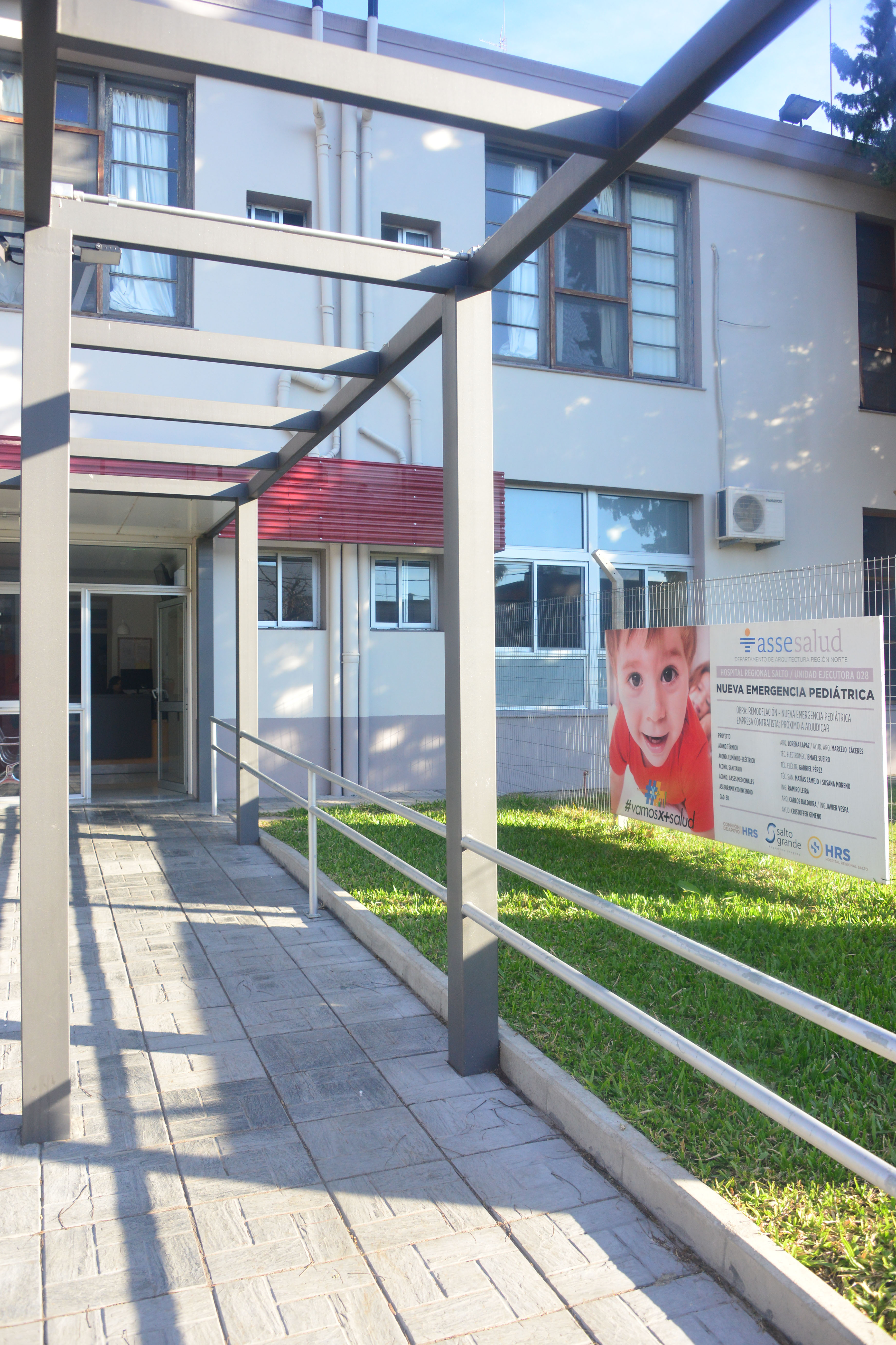Emergencia pediátrica del hospital de Salto