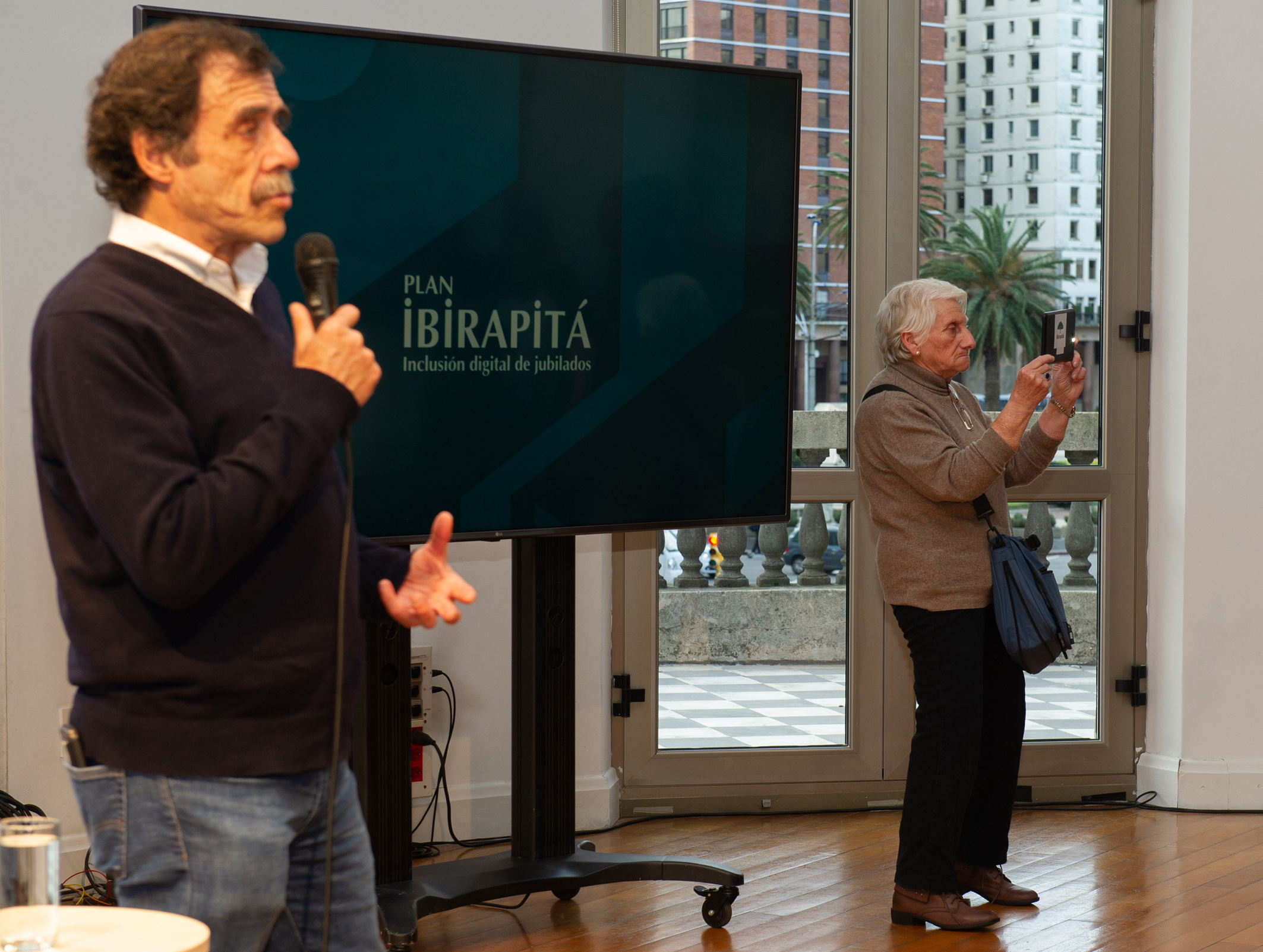 Lanzamiento de programa para adultos mayores del Plan Ibirapitá