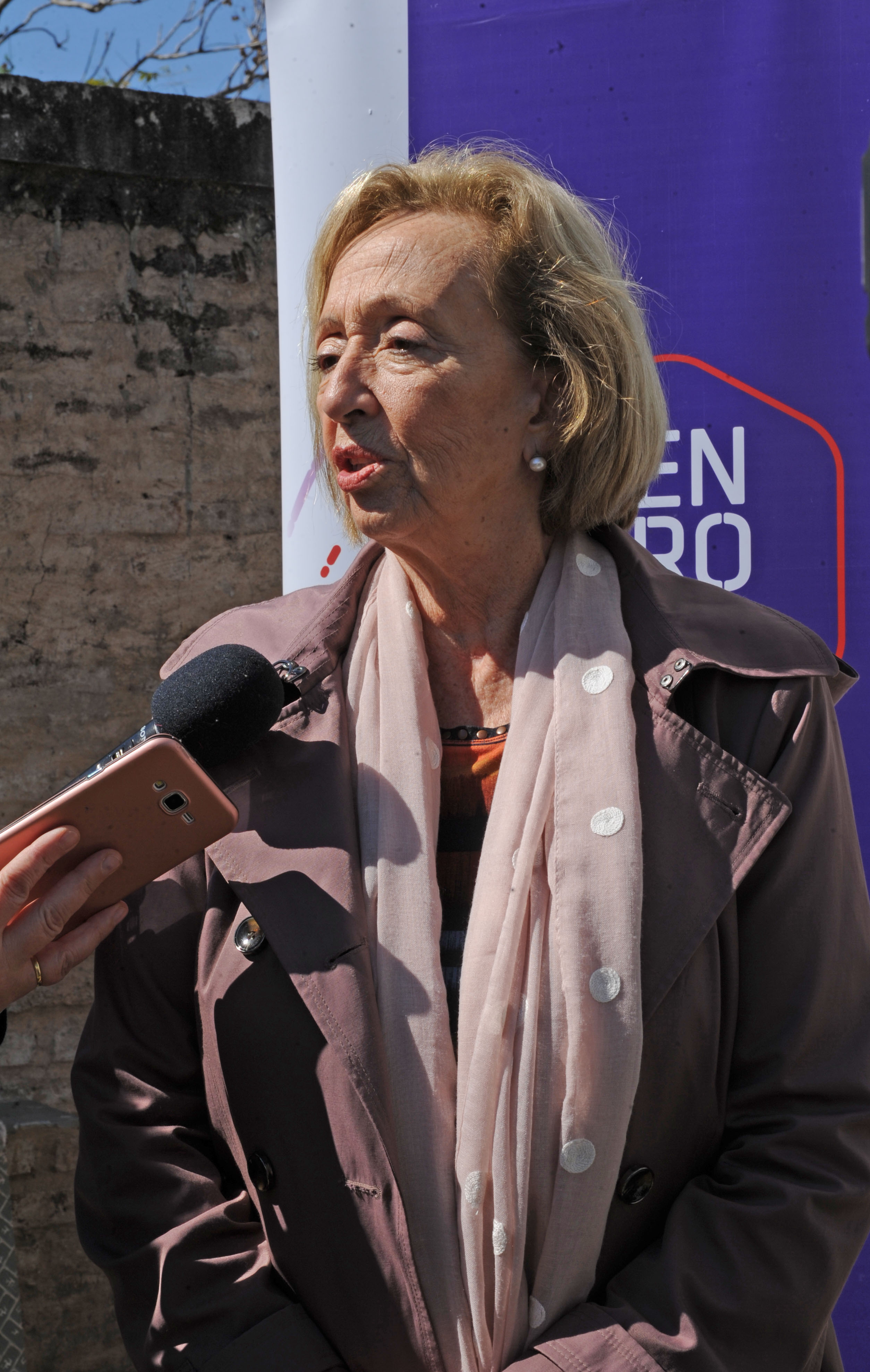 Ministra María Julia Muñoz