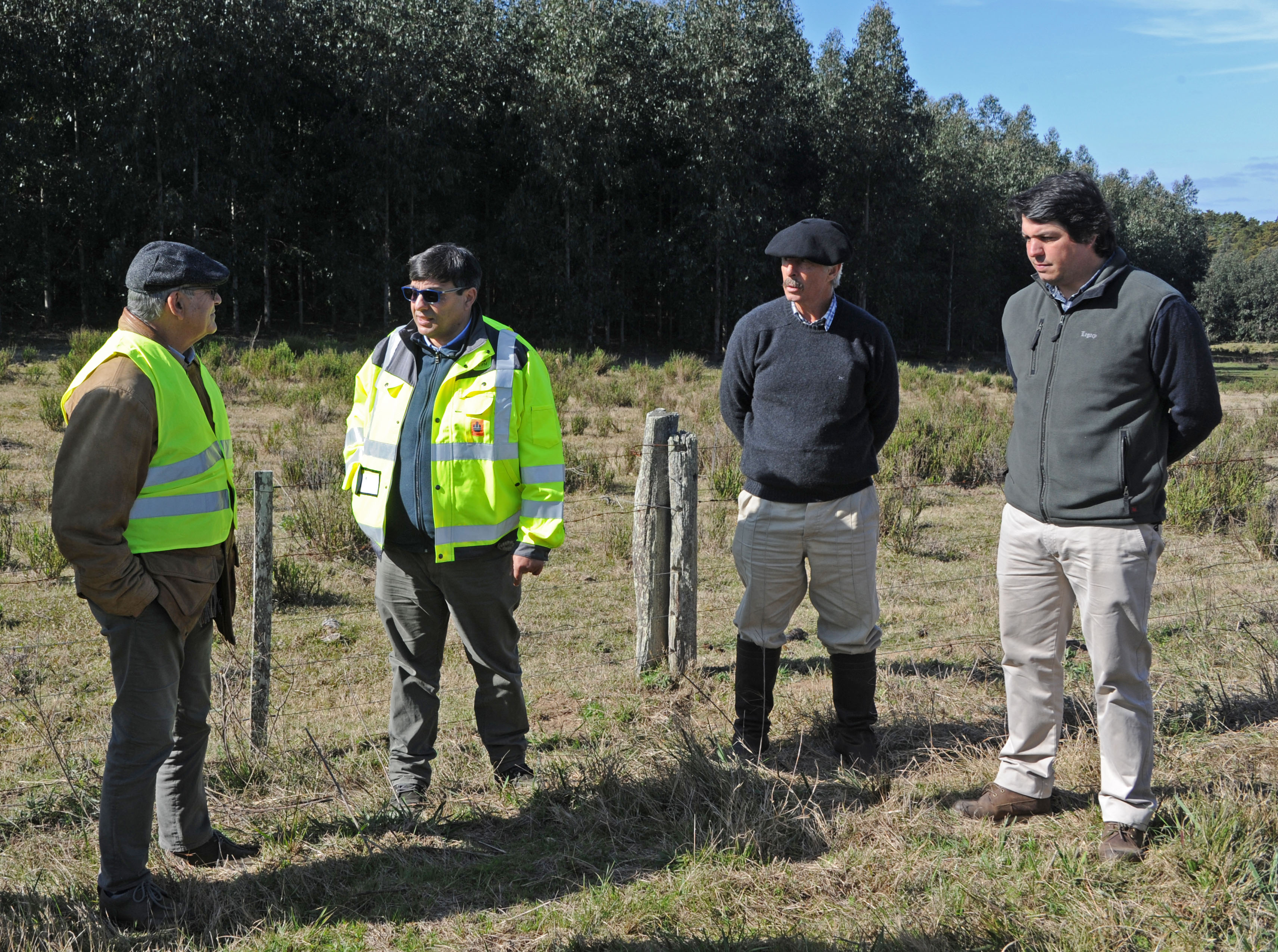 Enzo Benech recorrió el establecimiento Los Higuerones, Ruta 5 kilómetro 369,300 y el Establecimiento Ruiz Díaz, Ruta 5 kilómetro 375