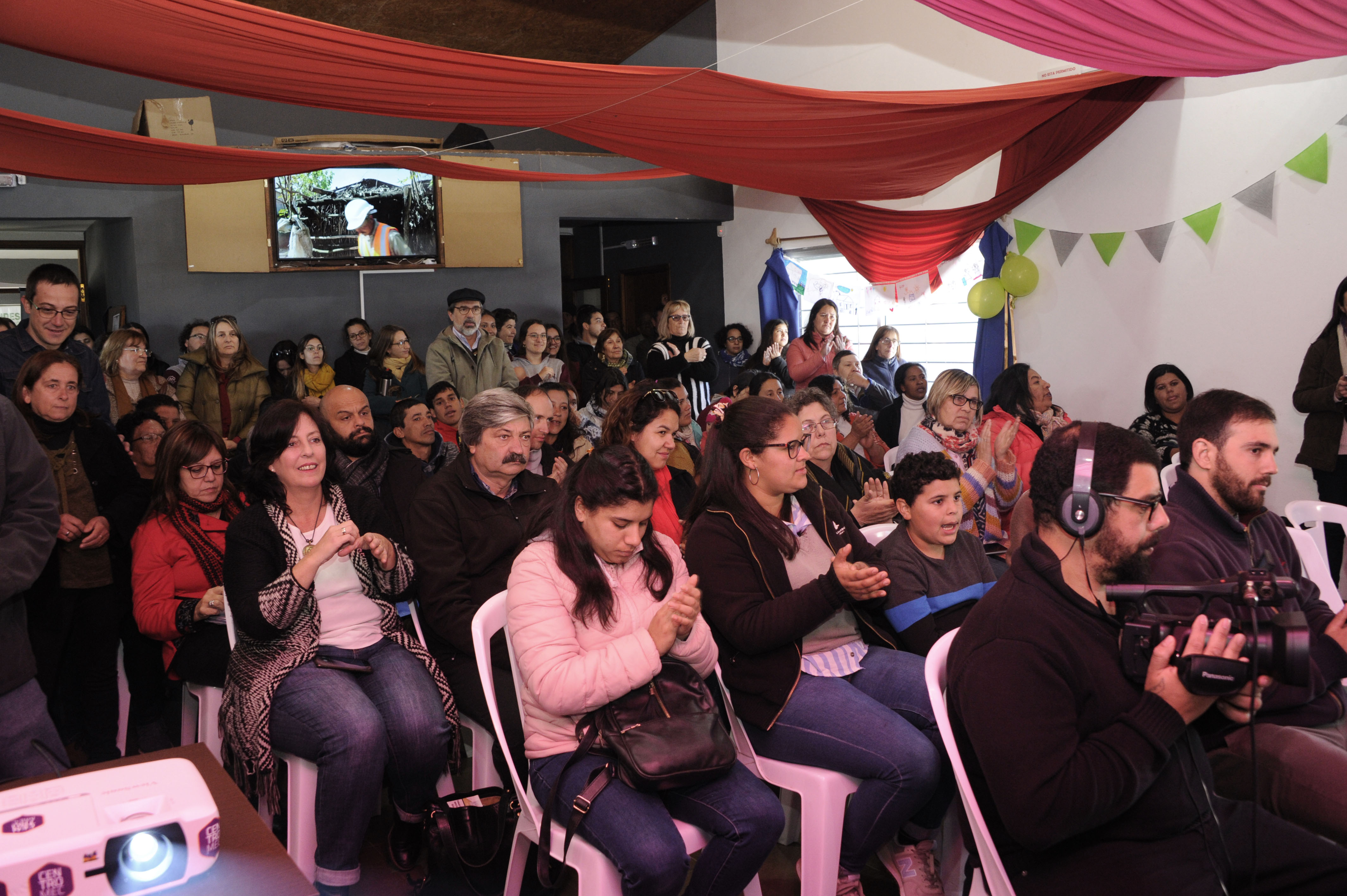Autoridades nacionales encabezadas por Eneida de León y Marina Arismendi, en Tacuarembó