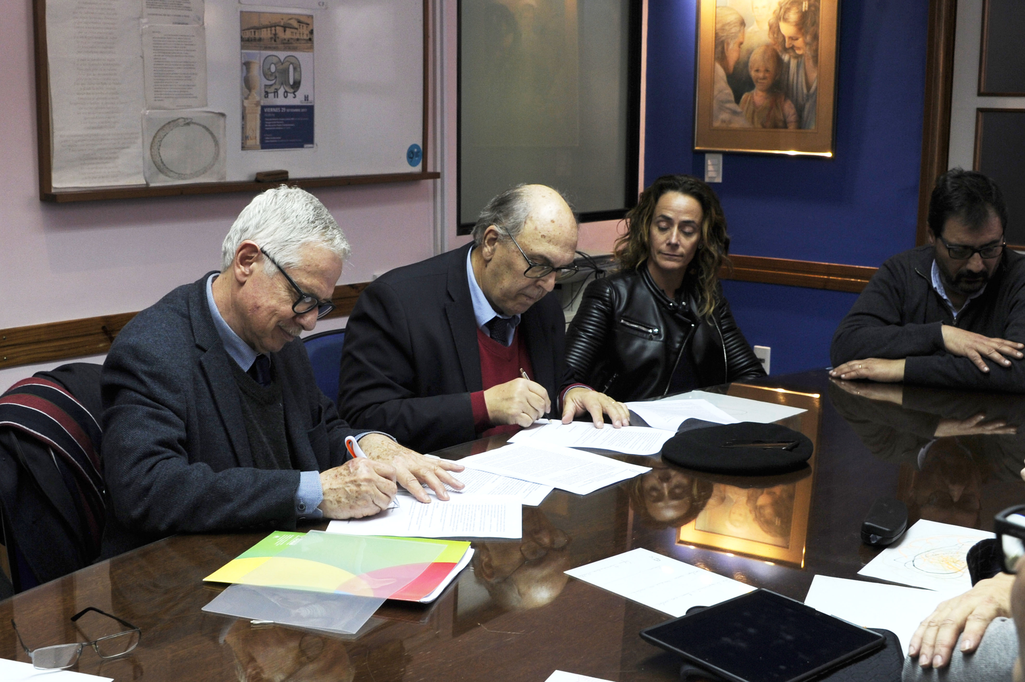 Firma de convenio
