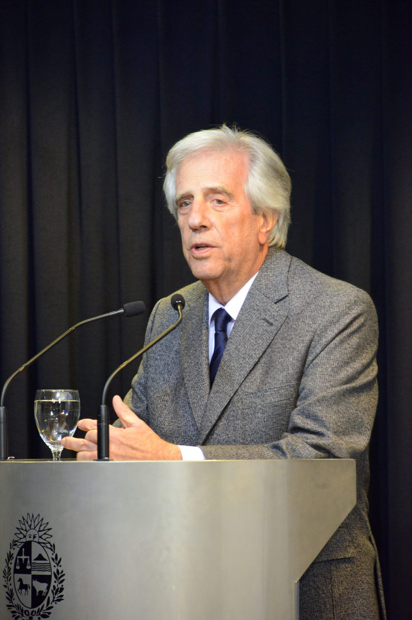 Conferencia de prensa del Presidente Tabaré Vázquez
