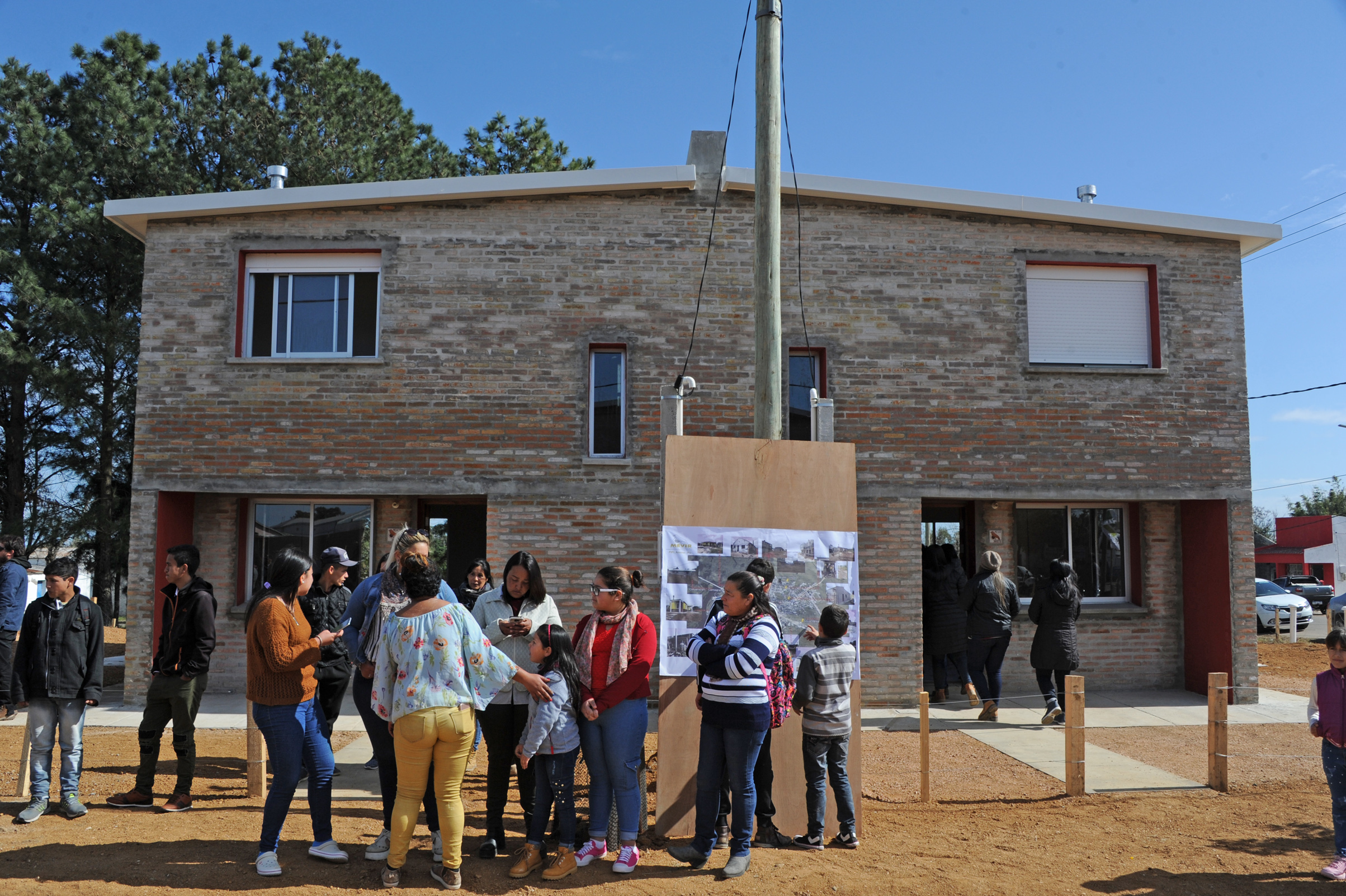 Mevir inauguró 43 viviendas dúplex y de una planta en la localidad de Villa Ansina en Tacuarembó