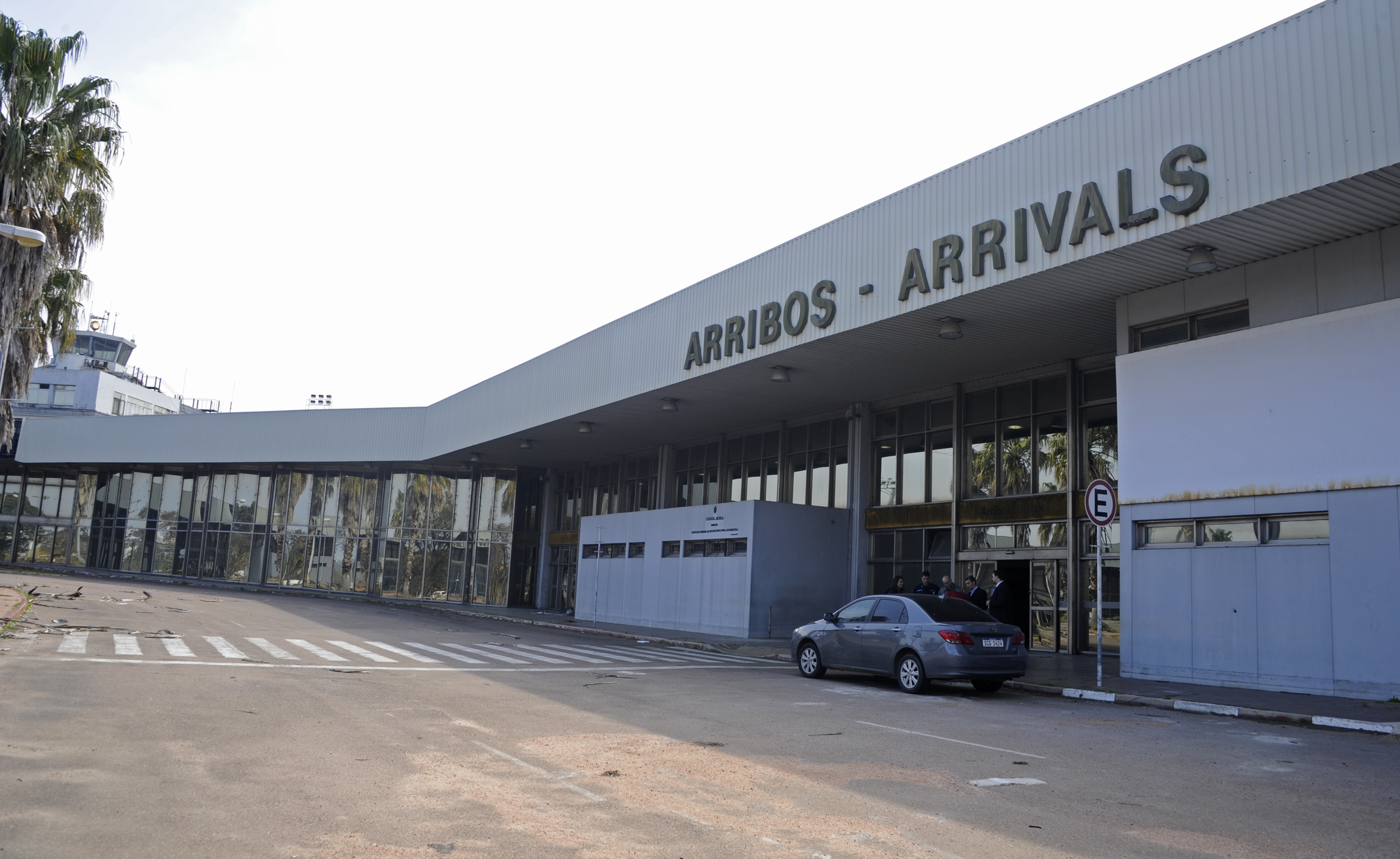Instalaciones del viejo aeropuerto de Carrasco