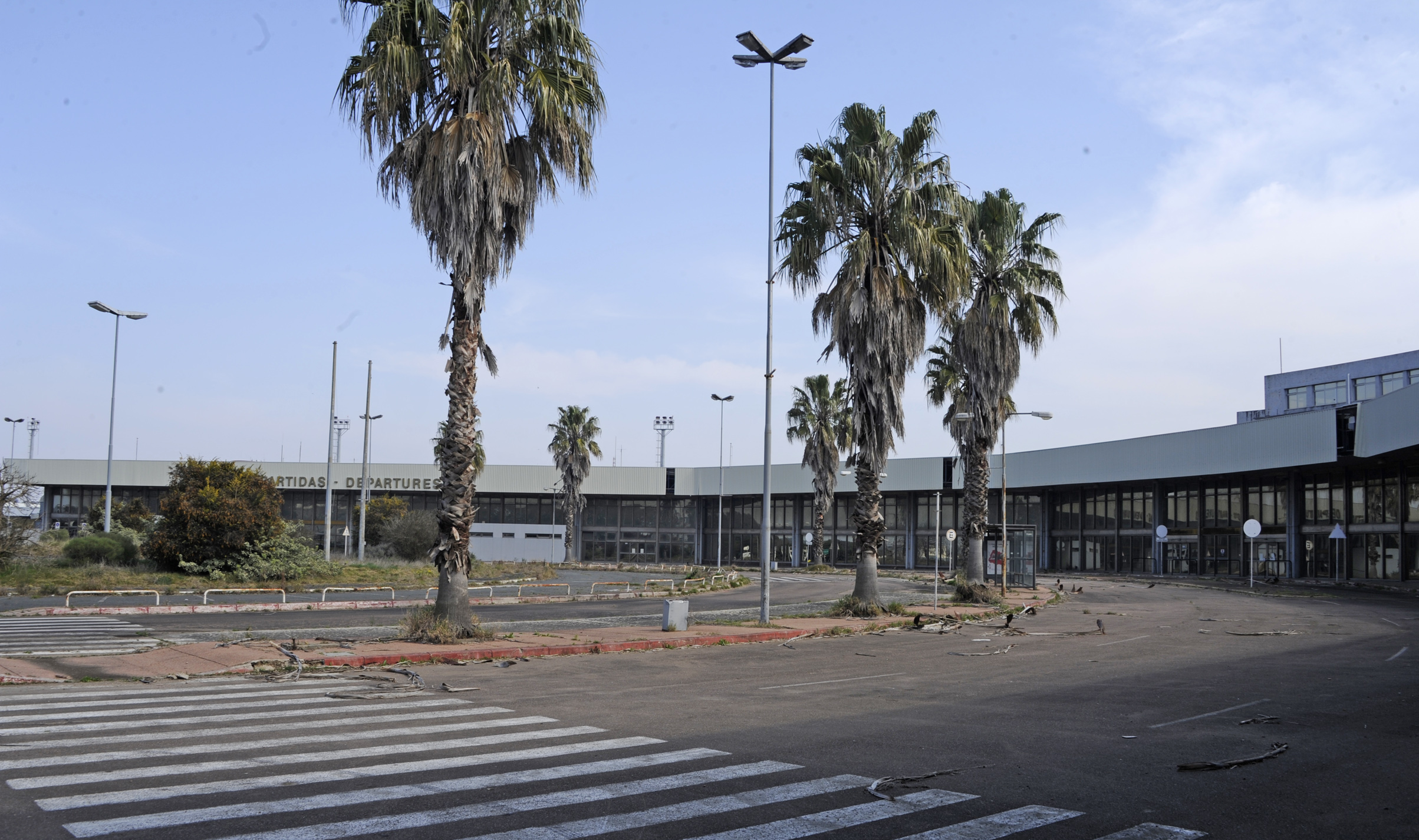 Instalaciones del viejo aeropuerto de Carrasco