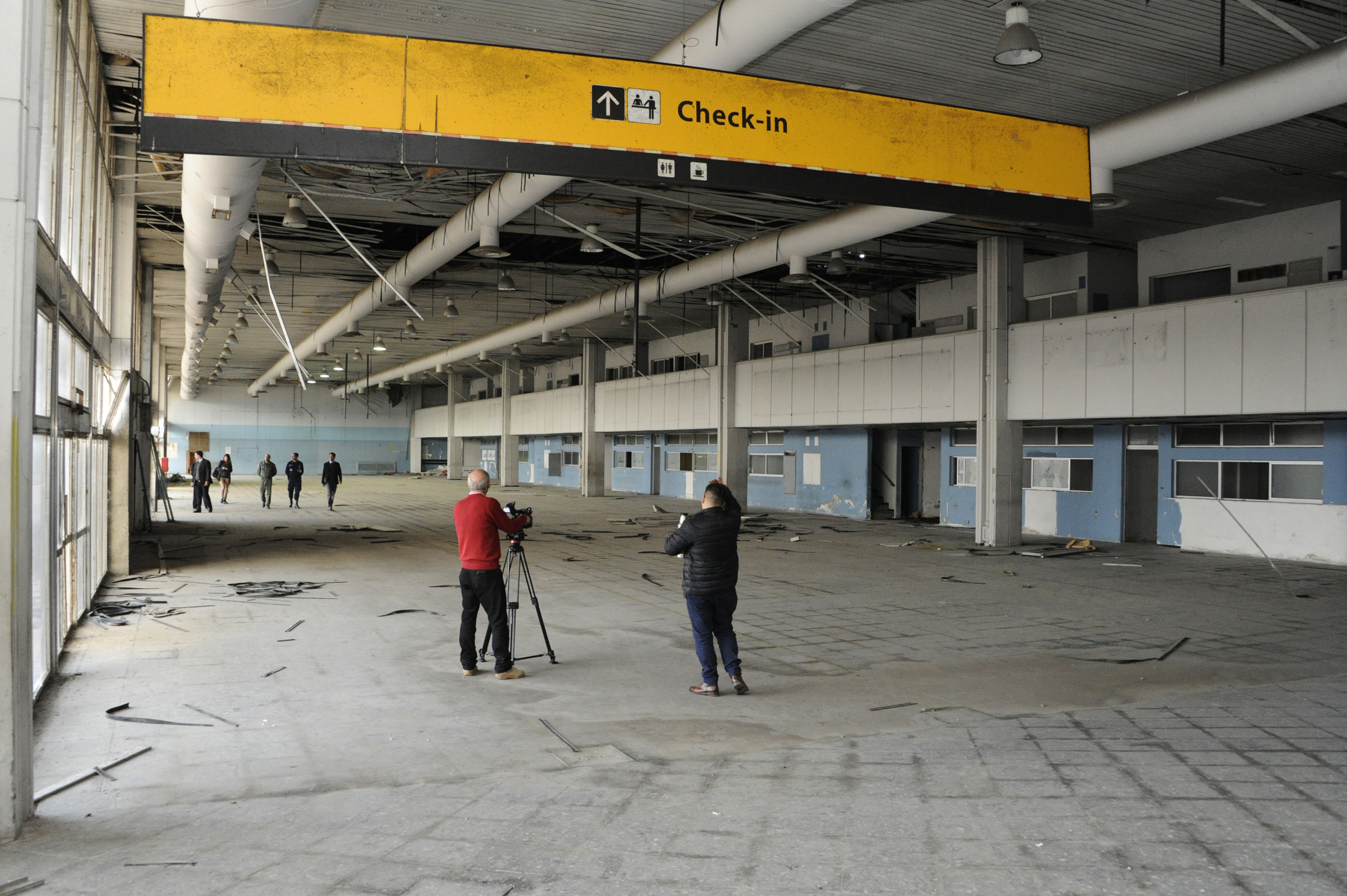 Instalaciones del viejo aeropuerto de Carrasco