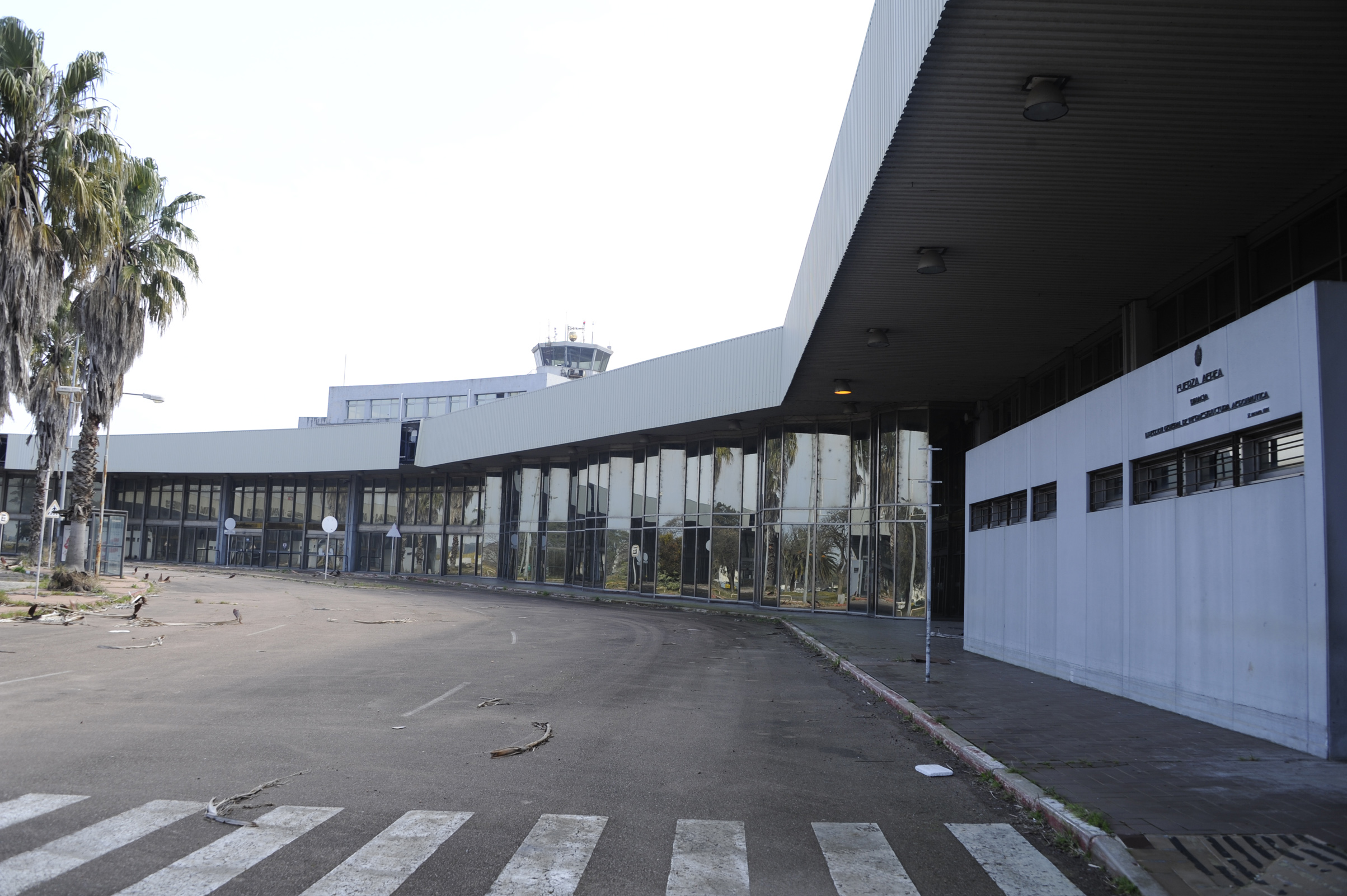 Instalaciones del viejo aeropuerto de Carrasco